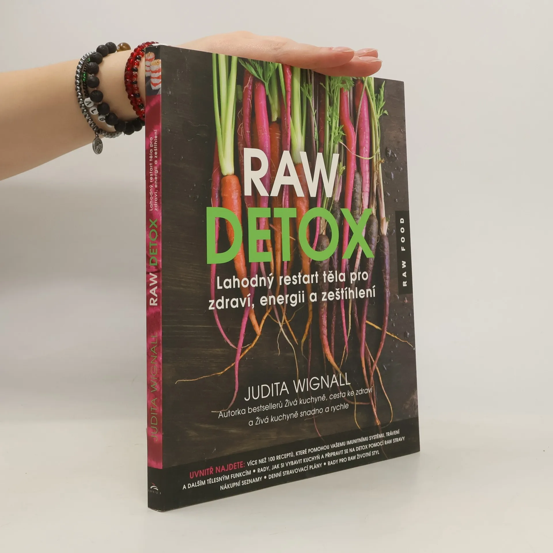 Raw detox: Lahodný restart těla pro zdraví, energii a zeštíhlení | Kniha | pevná | Judita Wignall | CS