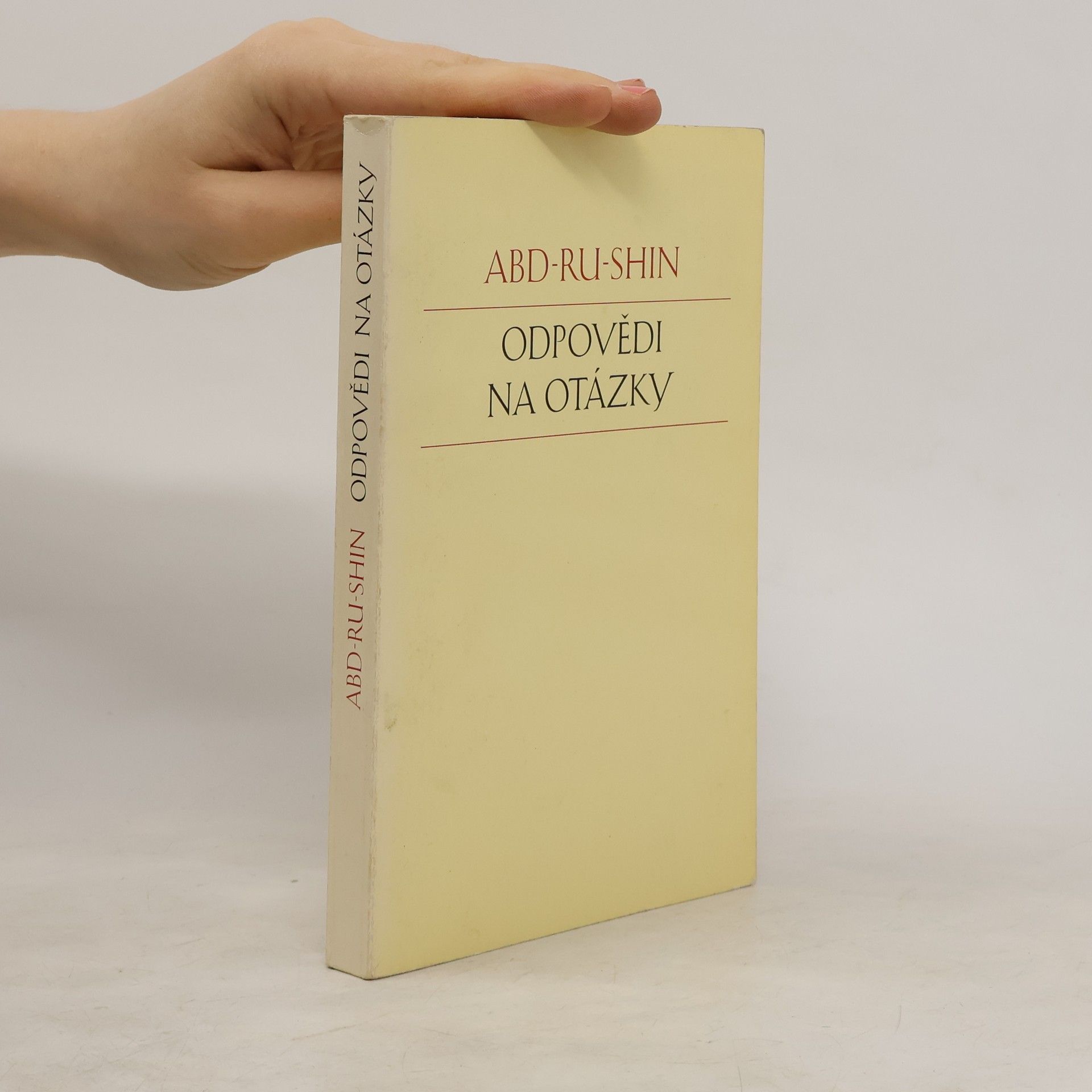 Abd Ru Shin Odpovědi na otázky