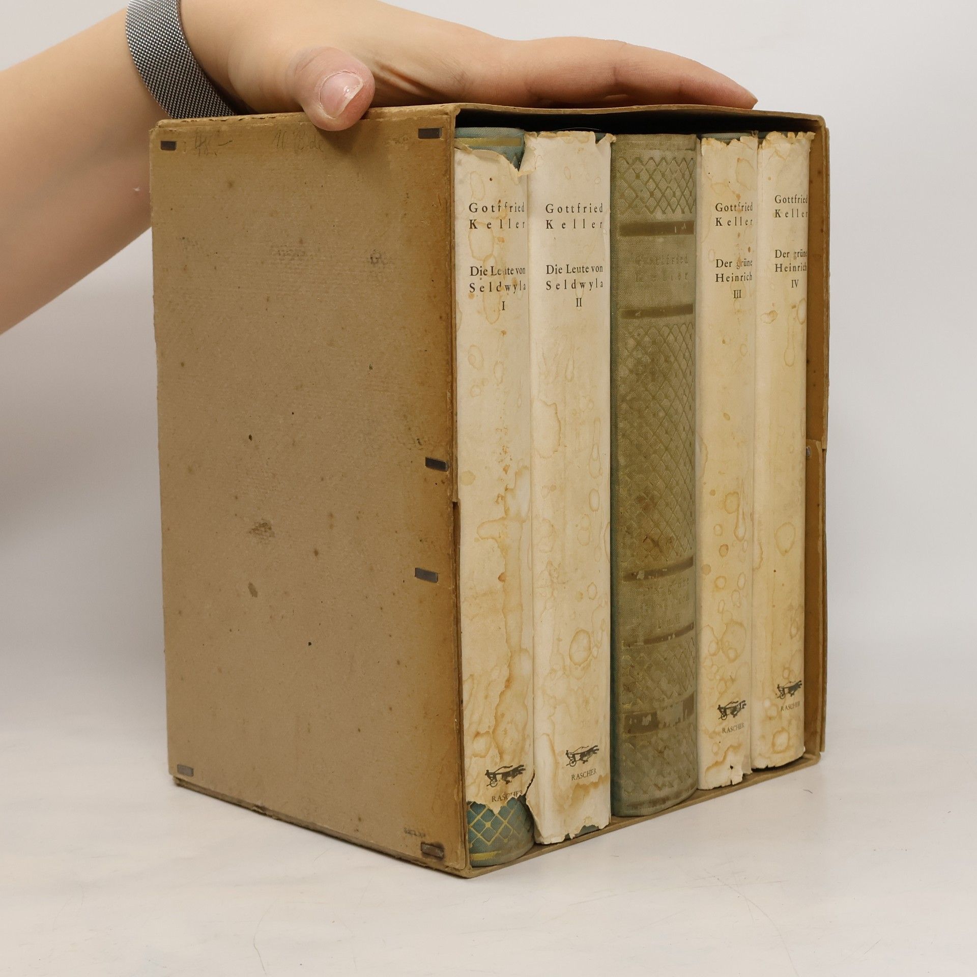 Gottfried Keller Der grüne Heinrich 1-5