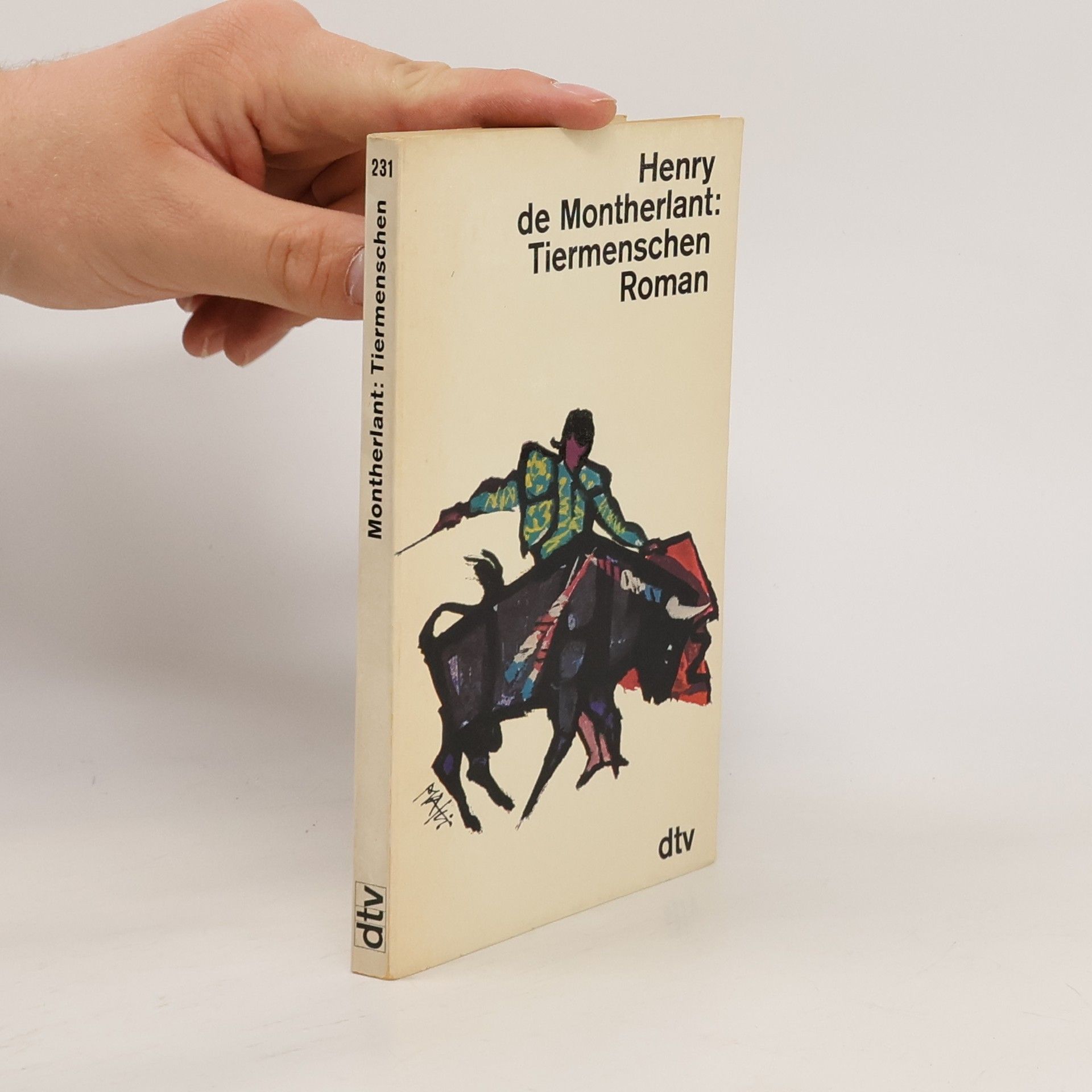 Henry de Montherlant Tiermenschen