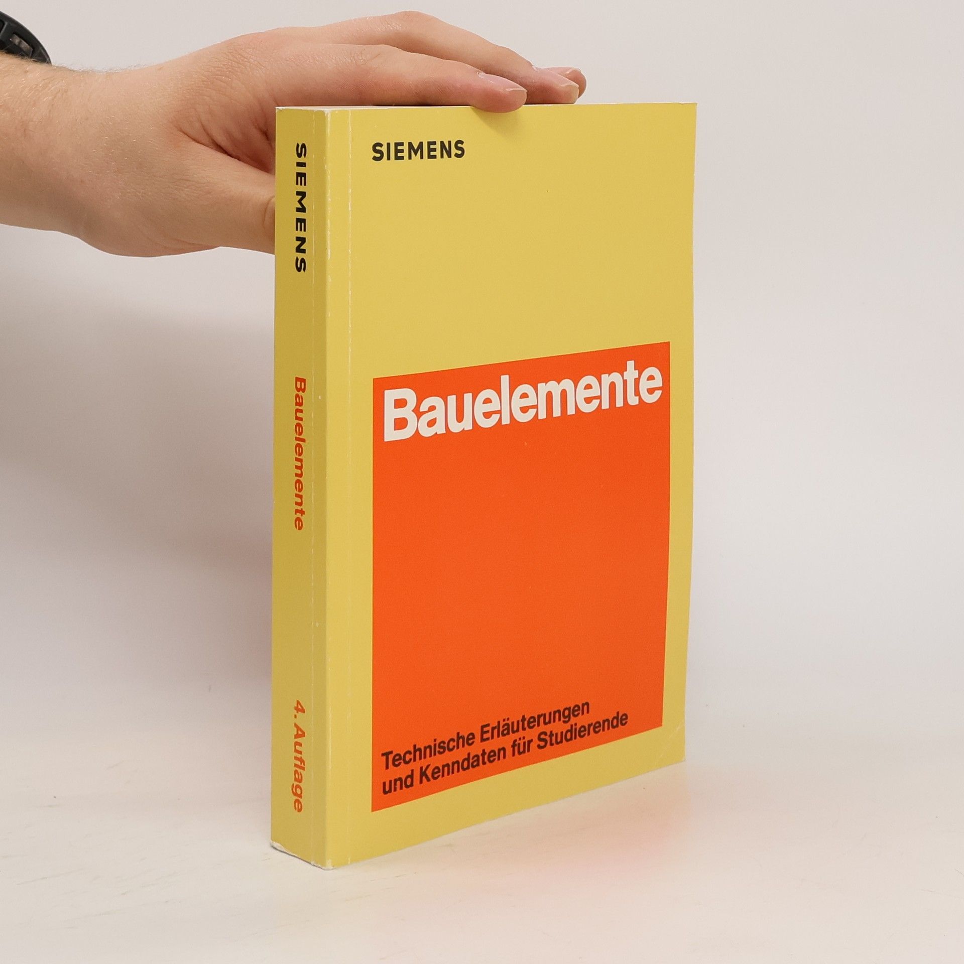Autorenkollektiv Bauelemente: Technische Erläuterungen und Kenndaten für Studierende.