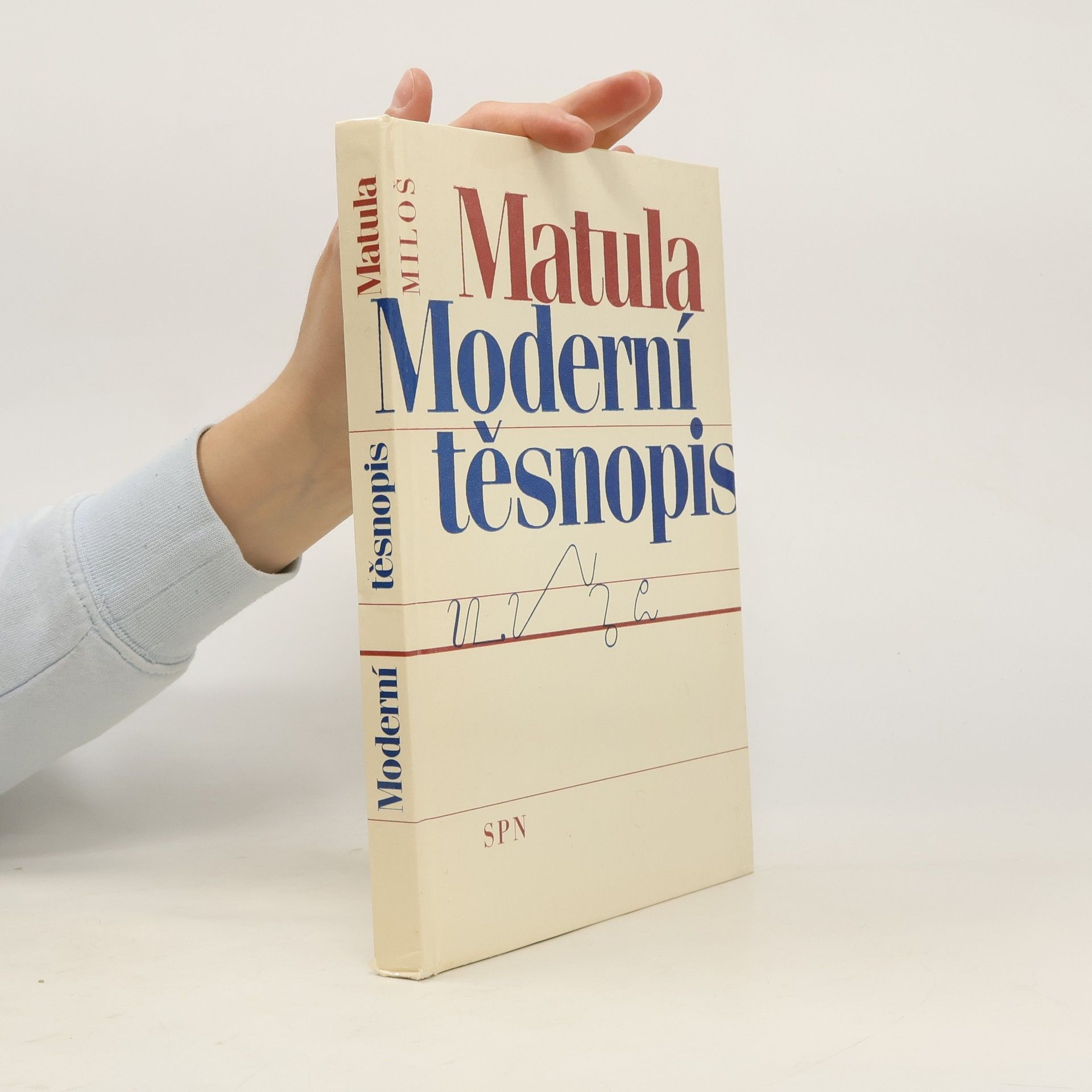 Miloš Matula Moderní těsnopis