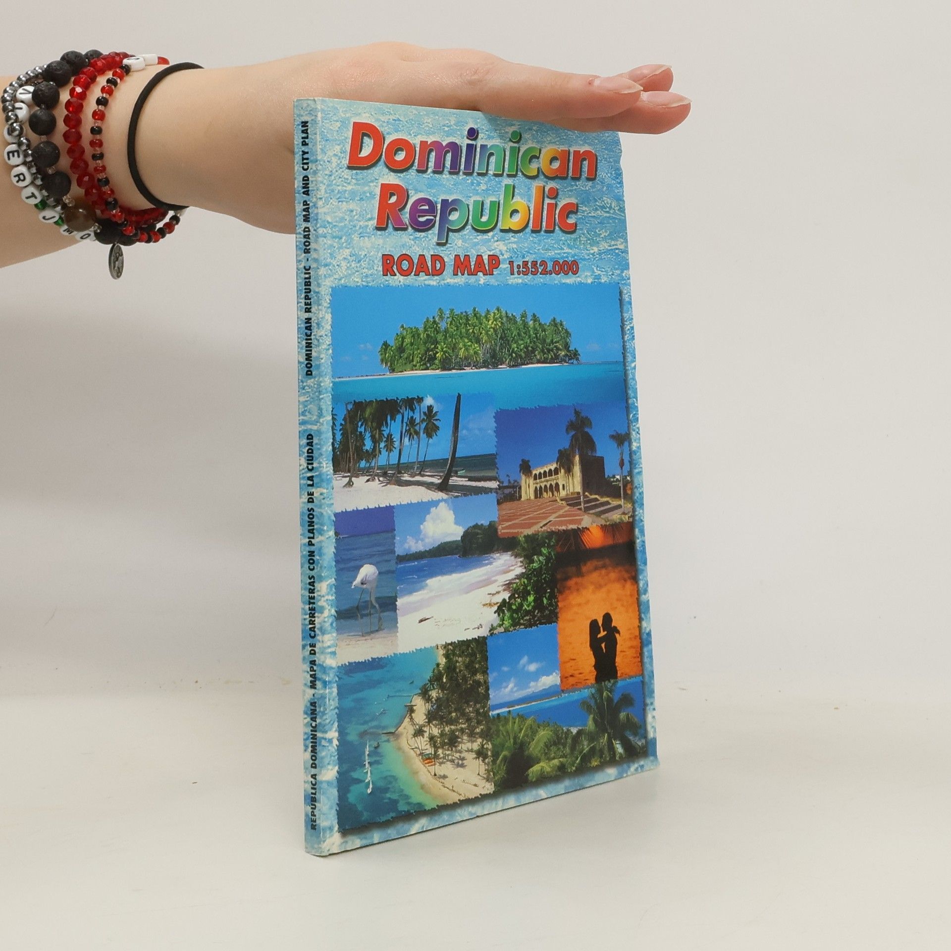 Autores varios Dominican Republic. Road Map 1:552000