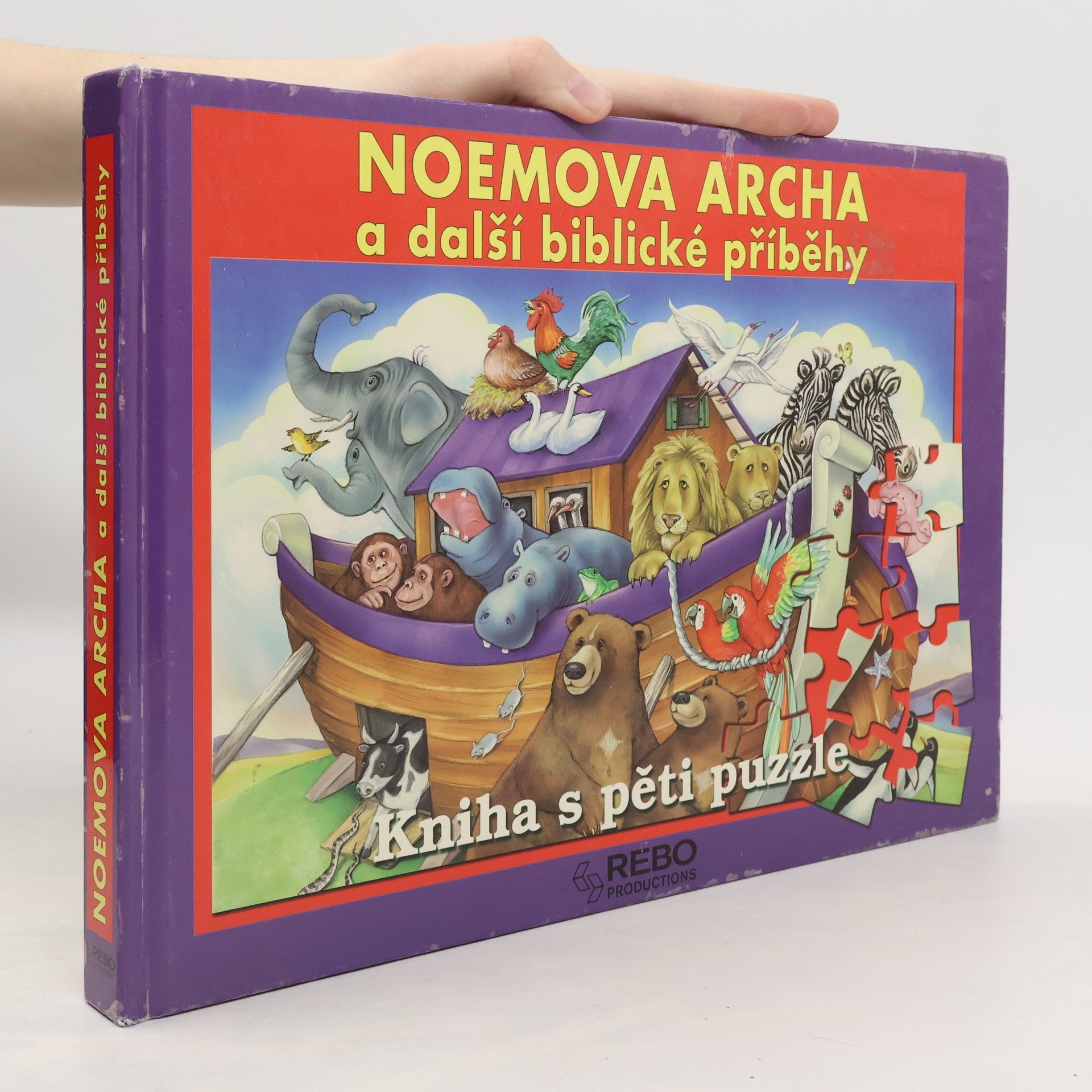 Lee Krutop Noemova archa a další biblické příběhy : kniha s pěti puzzle
