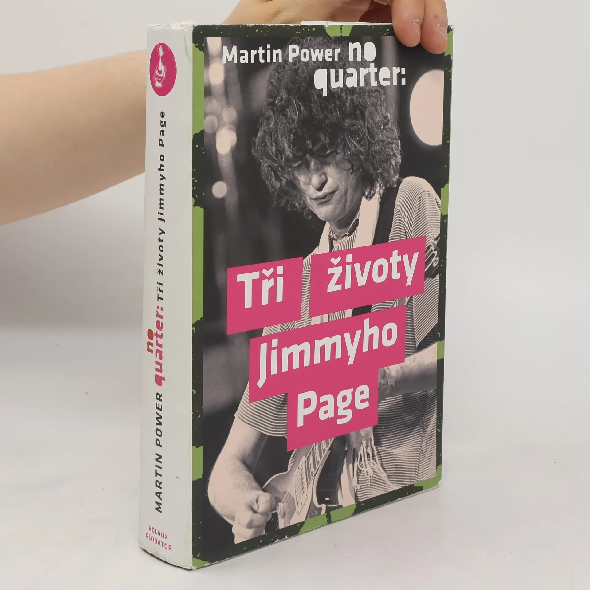 No Quarter - Tři životy Jimmyho Page | Book | Hardcover | Martin Power | CS