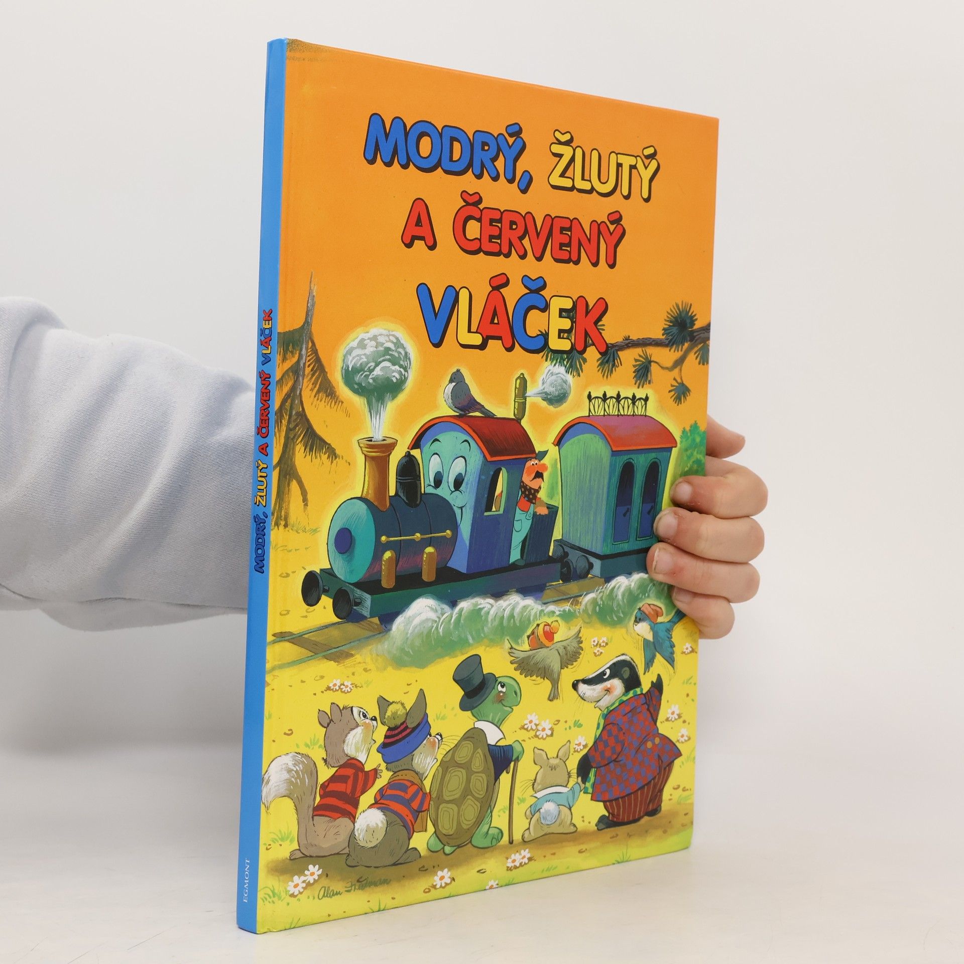 Hayden McAllister Modrý, žlutý a červený vláček