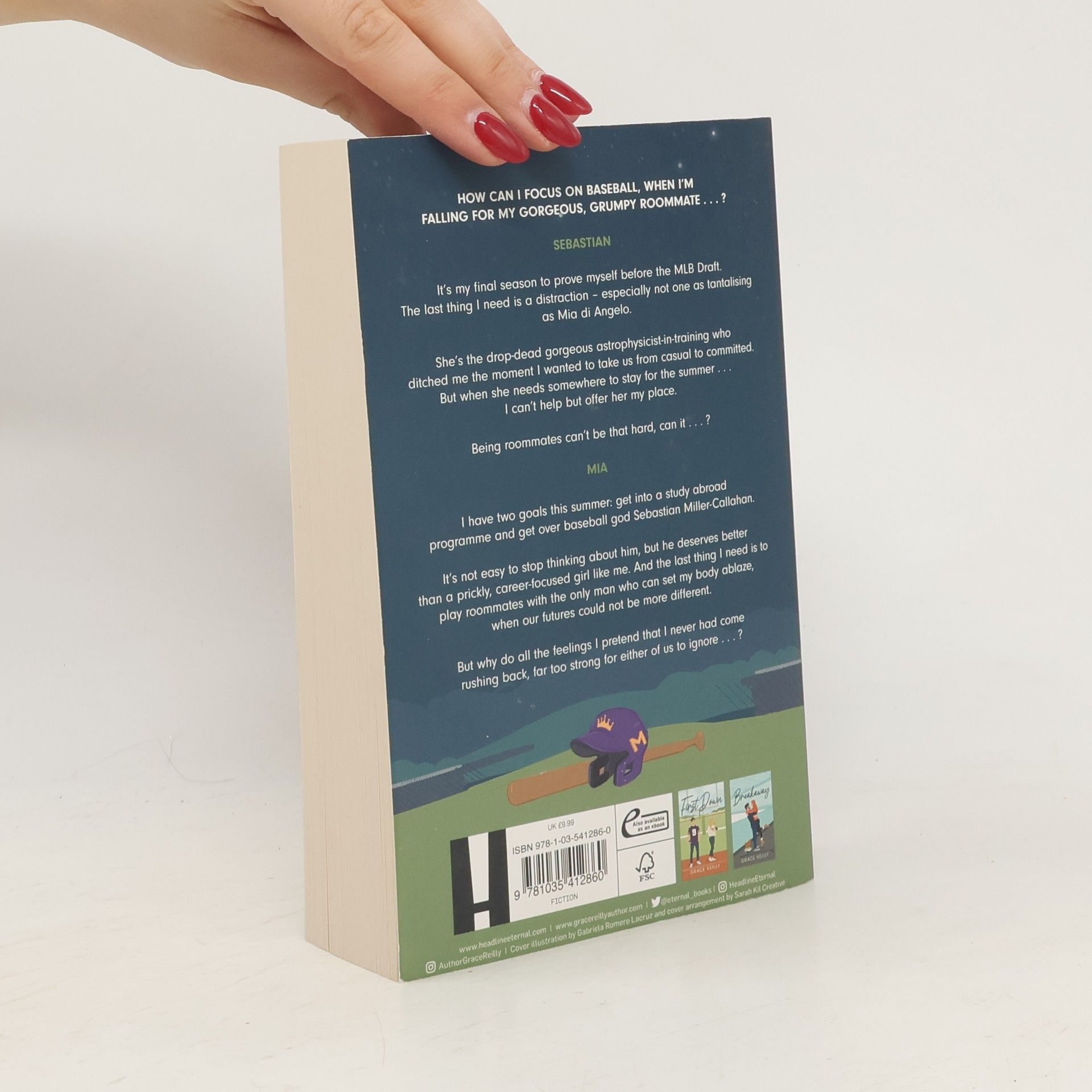 Grace Reilly Stealing Home: The MUST-READ, grumpy sunshine sports romance and TikTok sensation!