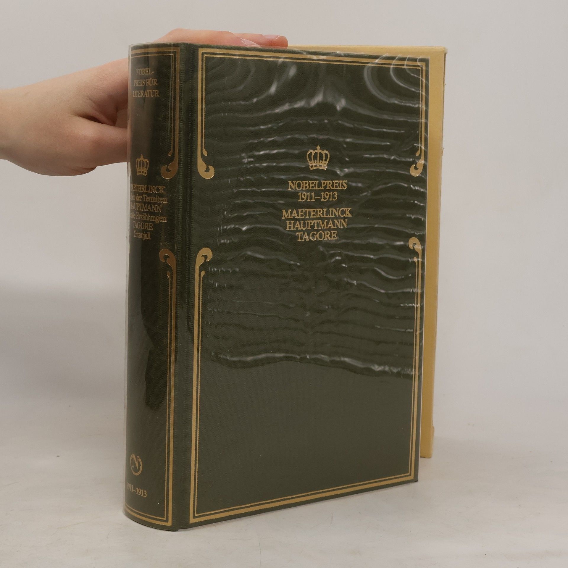 Maurice Maeterlinck Nobelpreis für Literatur 1911-1913. Maeterlinck. Hauptmann. Tagore