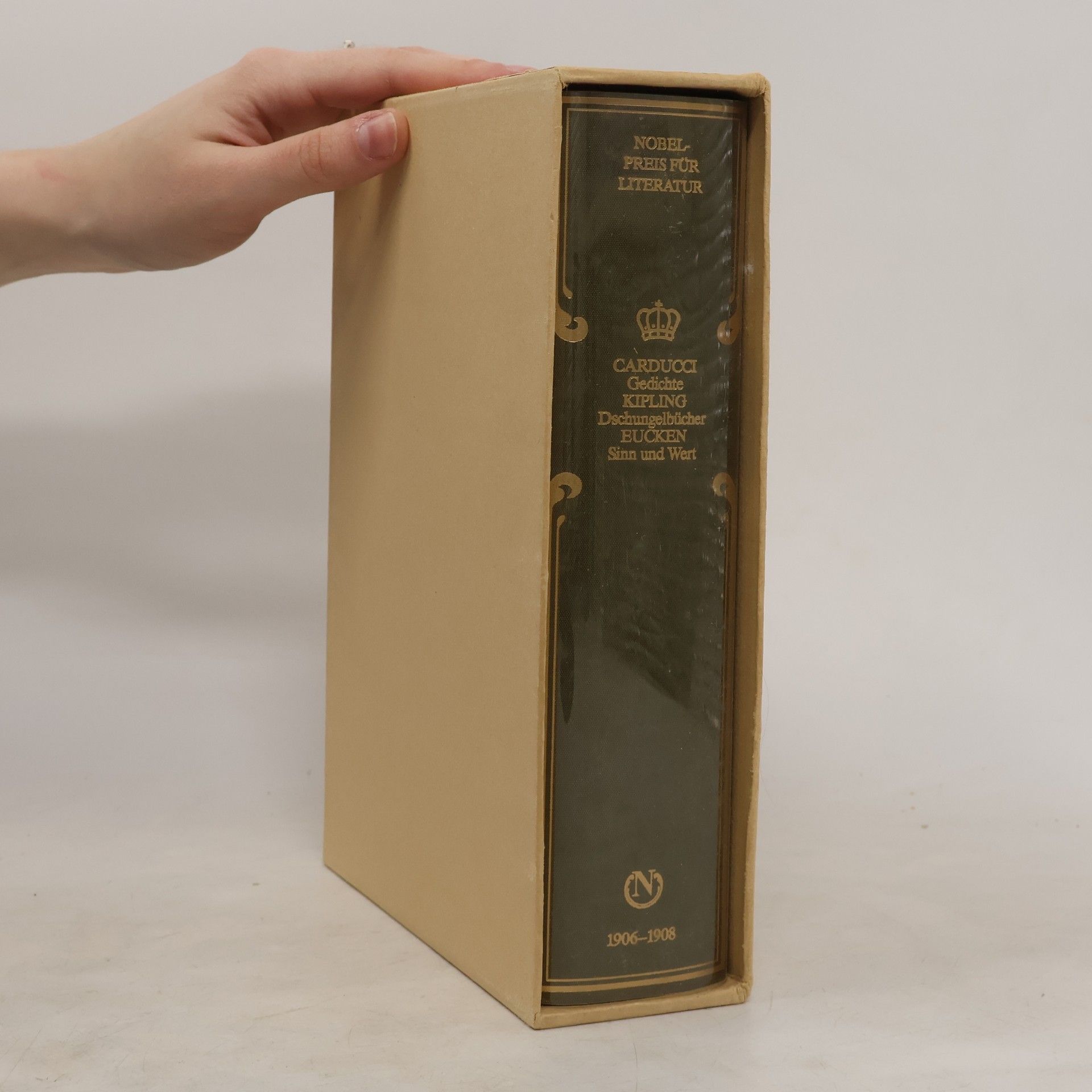 kolektiv Nobelpreis für Literatur 1906 - 1908. Carducci. Gedichte, Kipling