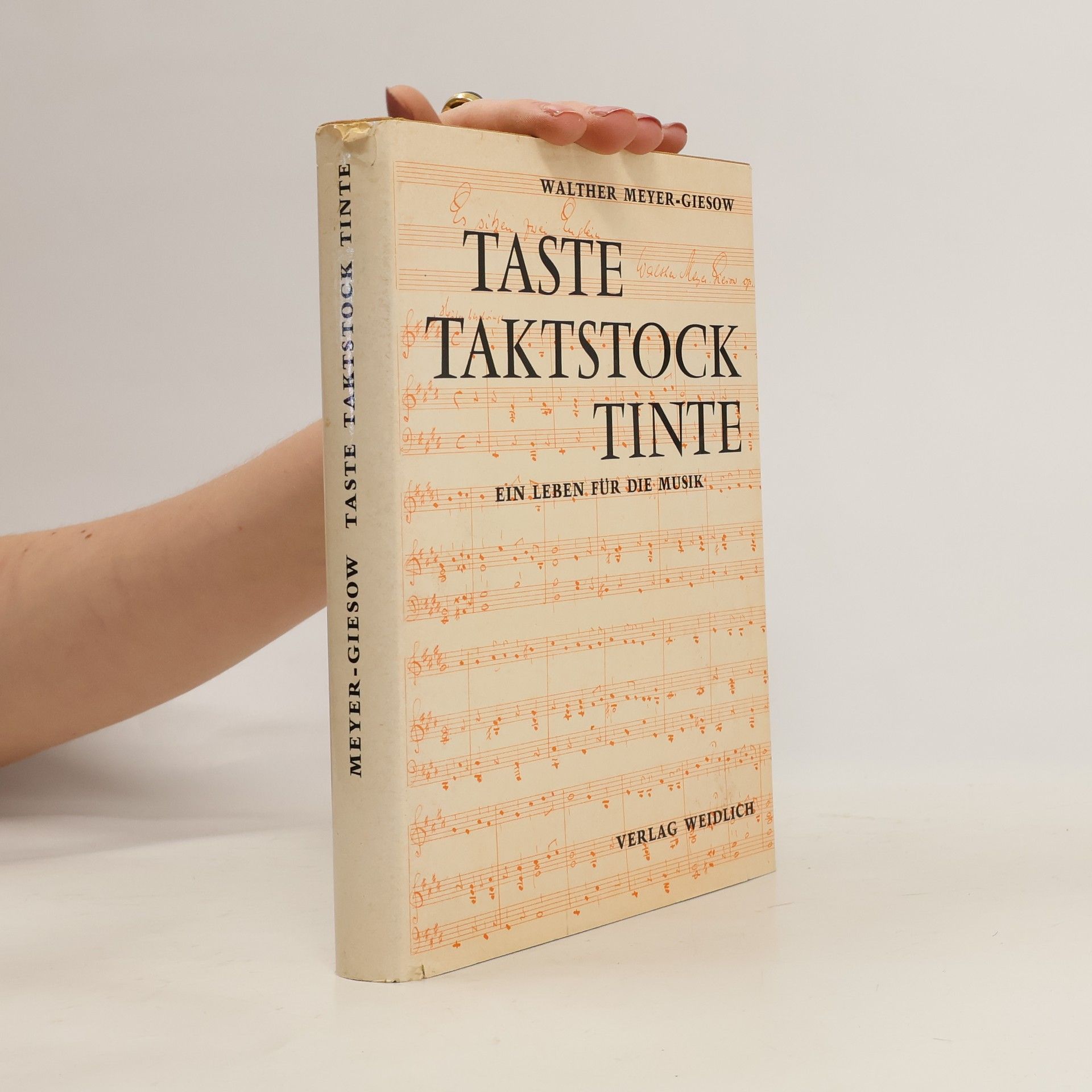 Walther Meyer-Giesow Taste Taktstock Tinte. Ein Leben für die Musik