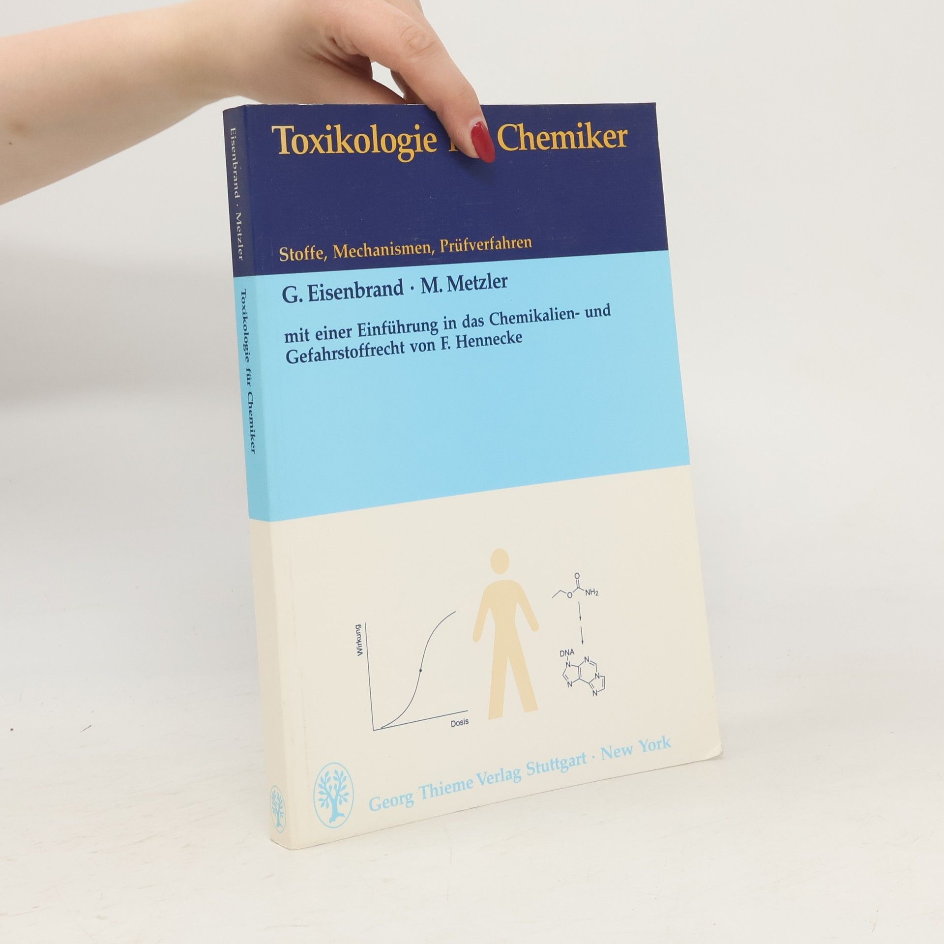 Gerhard Eisenbrand Toxikologie für Chemiker