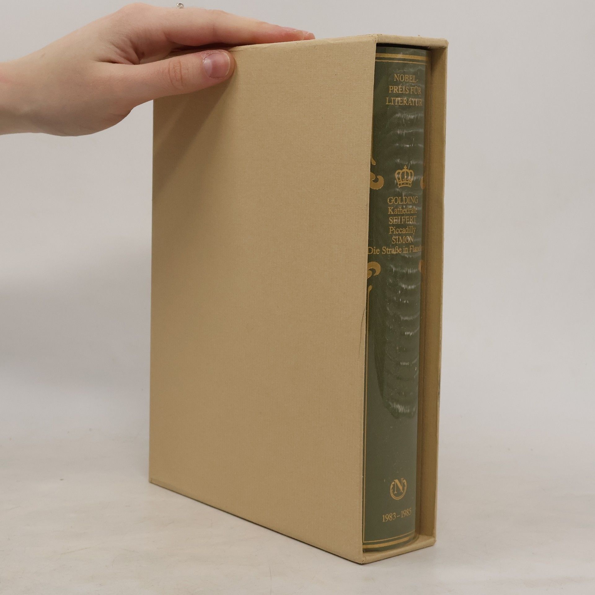 Jaroslav Seifert Nobelpreis für Literatur 1983-1985. Golding. Seifert. Simon