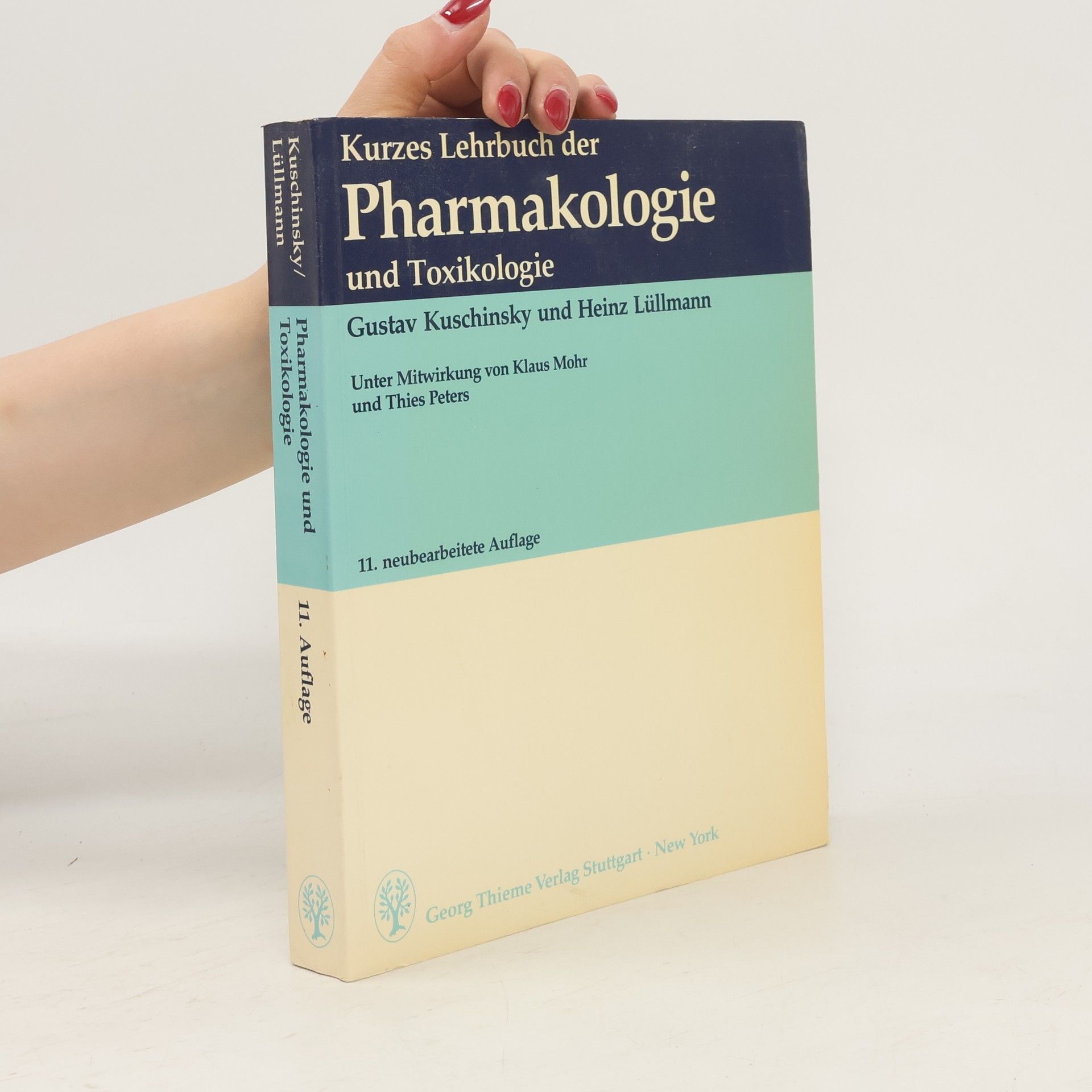Gustav Kuschinsky Kurzes Lehrbuch der Pharmakologie und Toxikologie