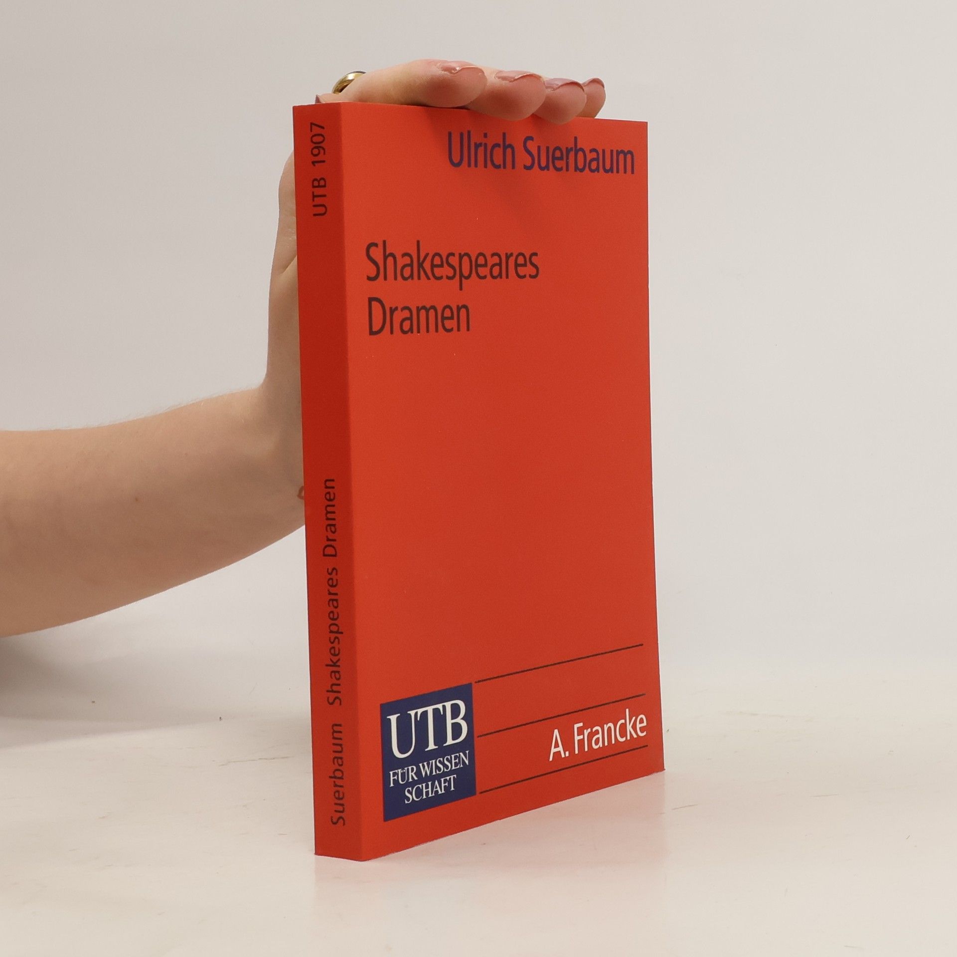 Ulrich Suerbaum Shakespeares Dramen.