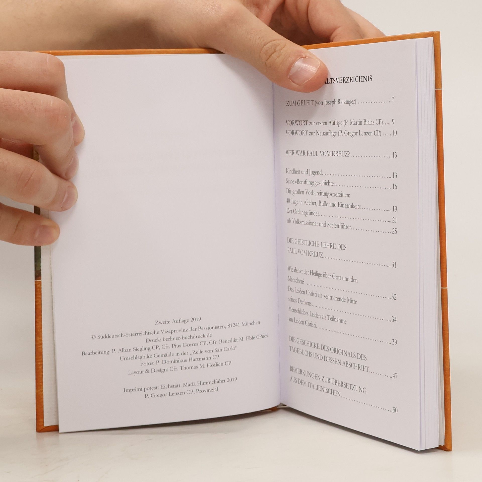P. Martin Bialas Das geistliche Tagebuch des heiligen Paul vom Kreuz