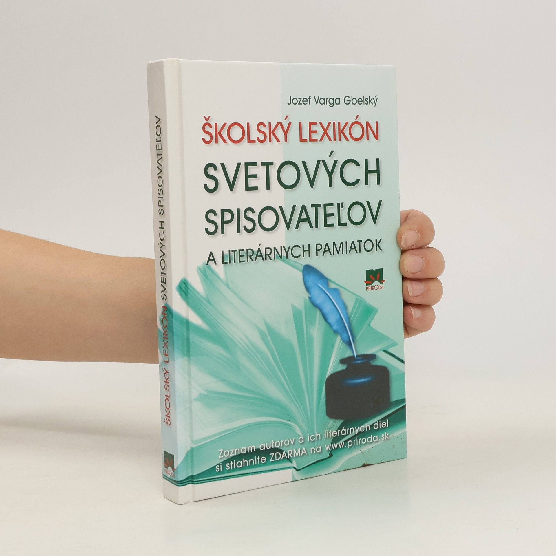 Jozef Varga Gbelský Školský lexikón svetových spisovateľov a literárnych pamiatok