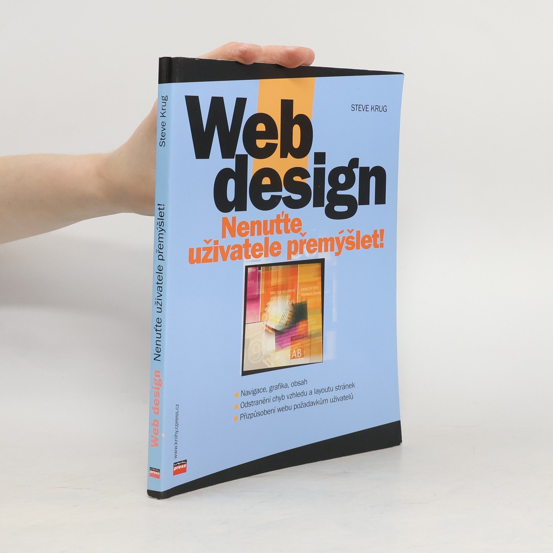 Steve Krug Web design. Nenuťte uživatele přemýšlet!
