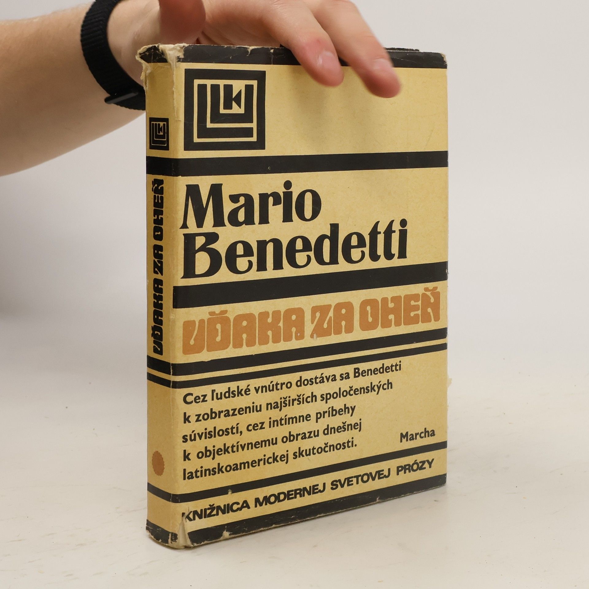 Mario Benedetti Vďaka za oheň