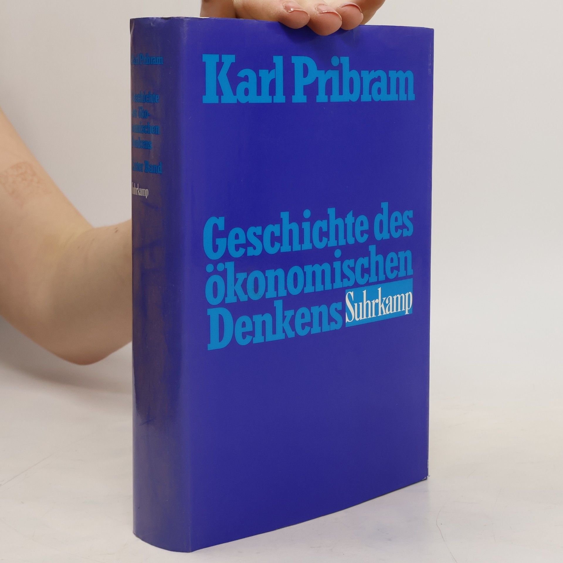 Karl H. Pribram Geschichte des ökonomischen Denkens, in 2 Bdn