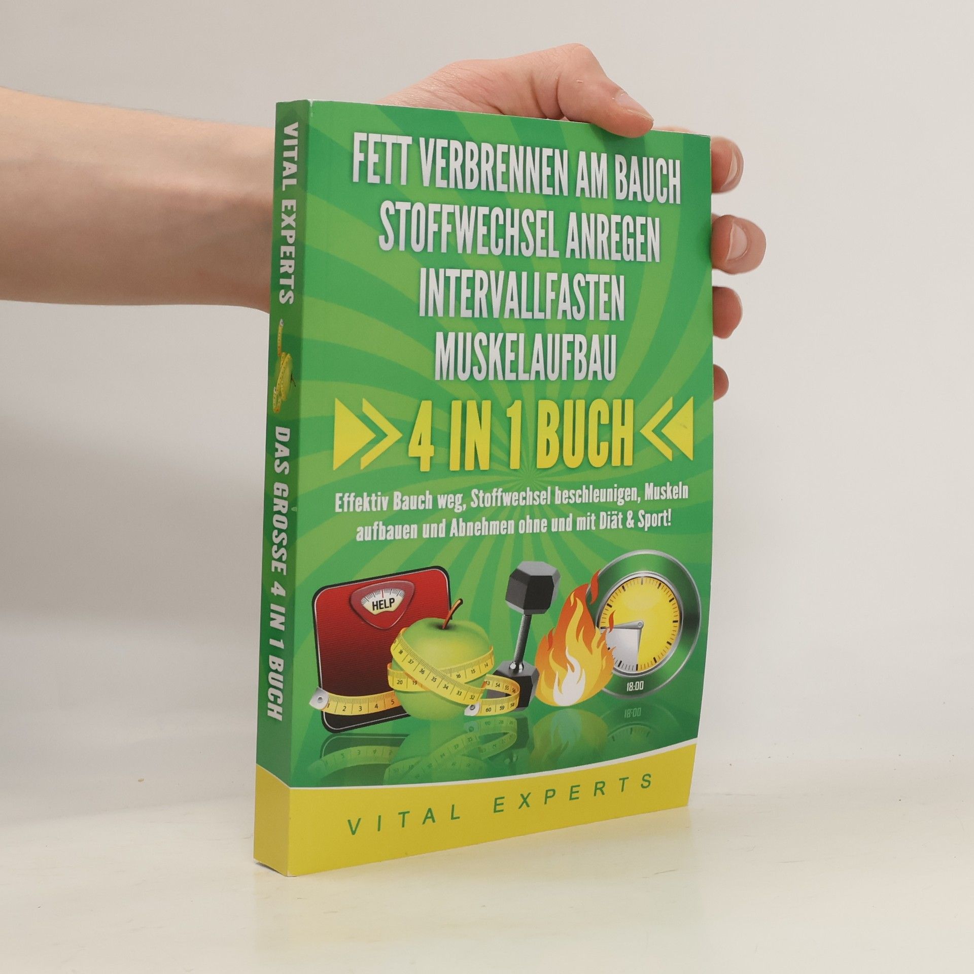 Vital Experts Fett verbrennen am Bauch, Stoffwechsel anregen, Intervallfasten, Muskelaufbau