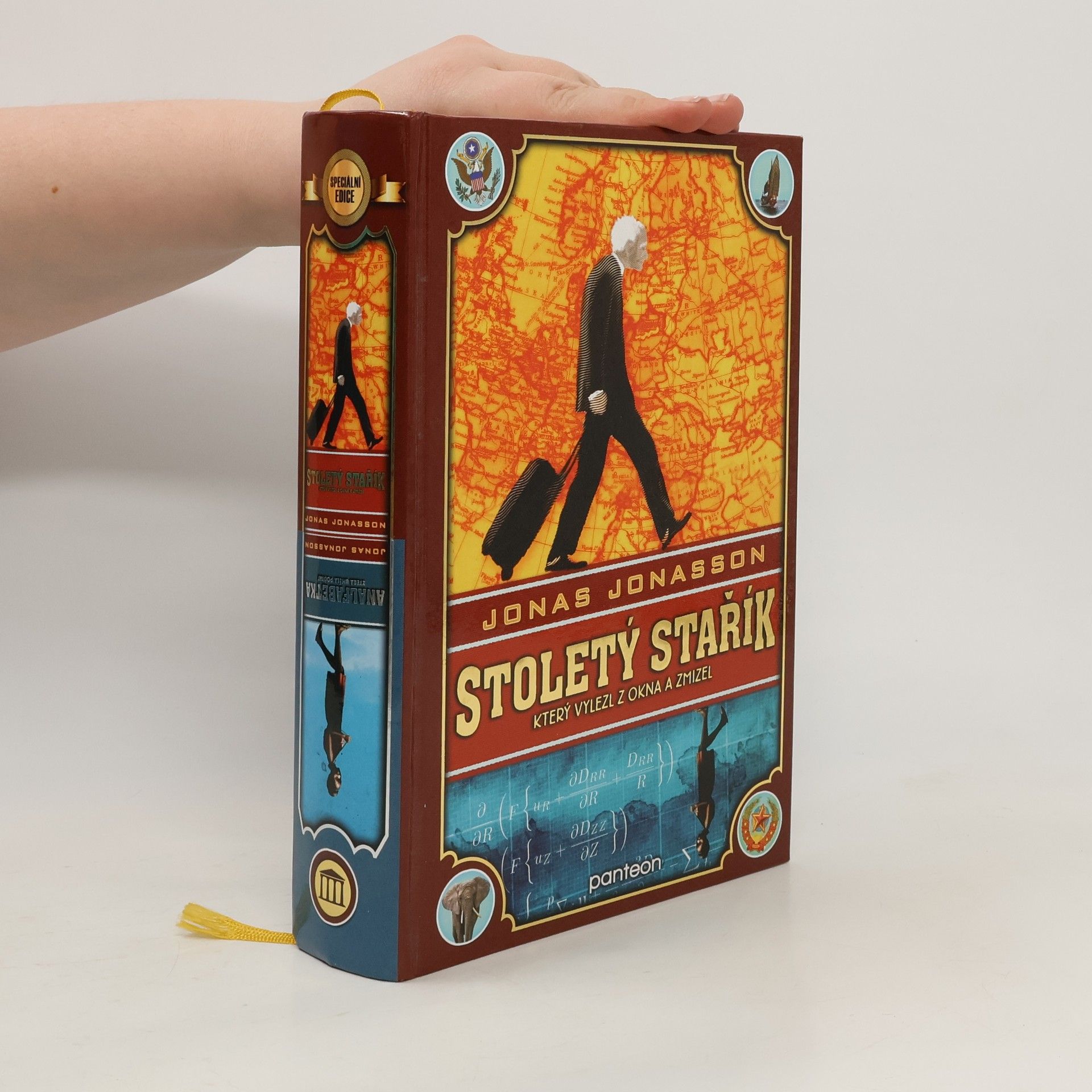 Jonas Jonasson Analfabetka, která uměla počítat ; Stoletý stařík, který vylezl z okna a zmizel