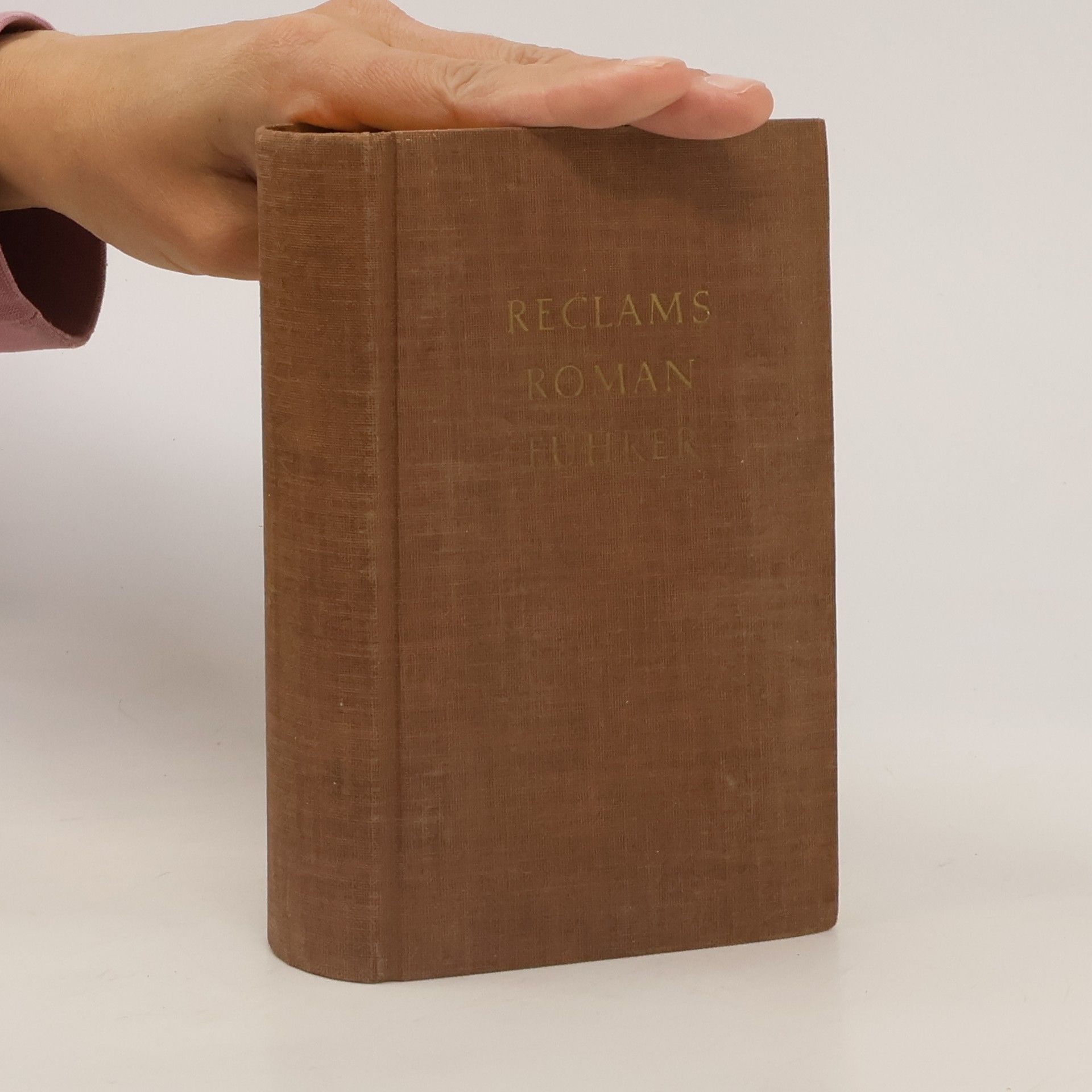 AA.VV. Reclams Romanführer Band 1