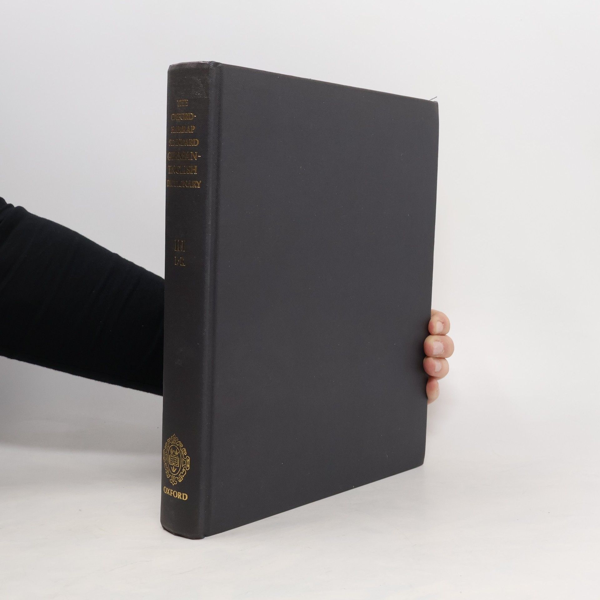 Trevor David Jones Harrap's Standard German and English Dictionary III.