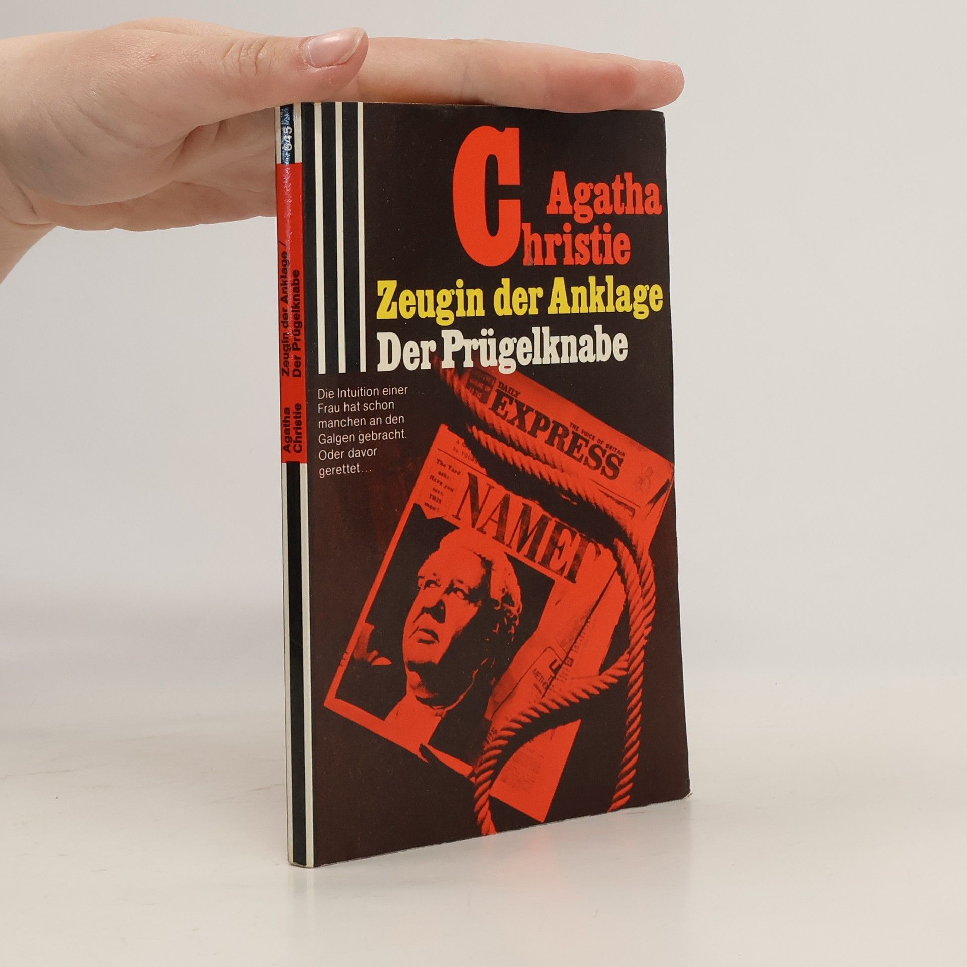 Agatha Christie Zeugin der Anklage. Der Prügelknabe