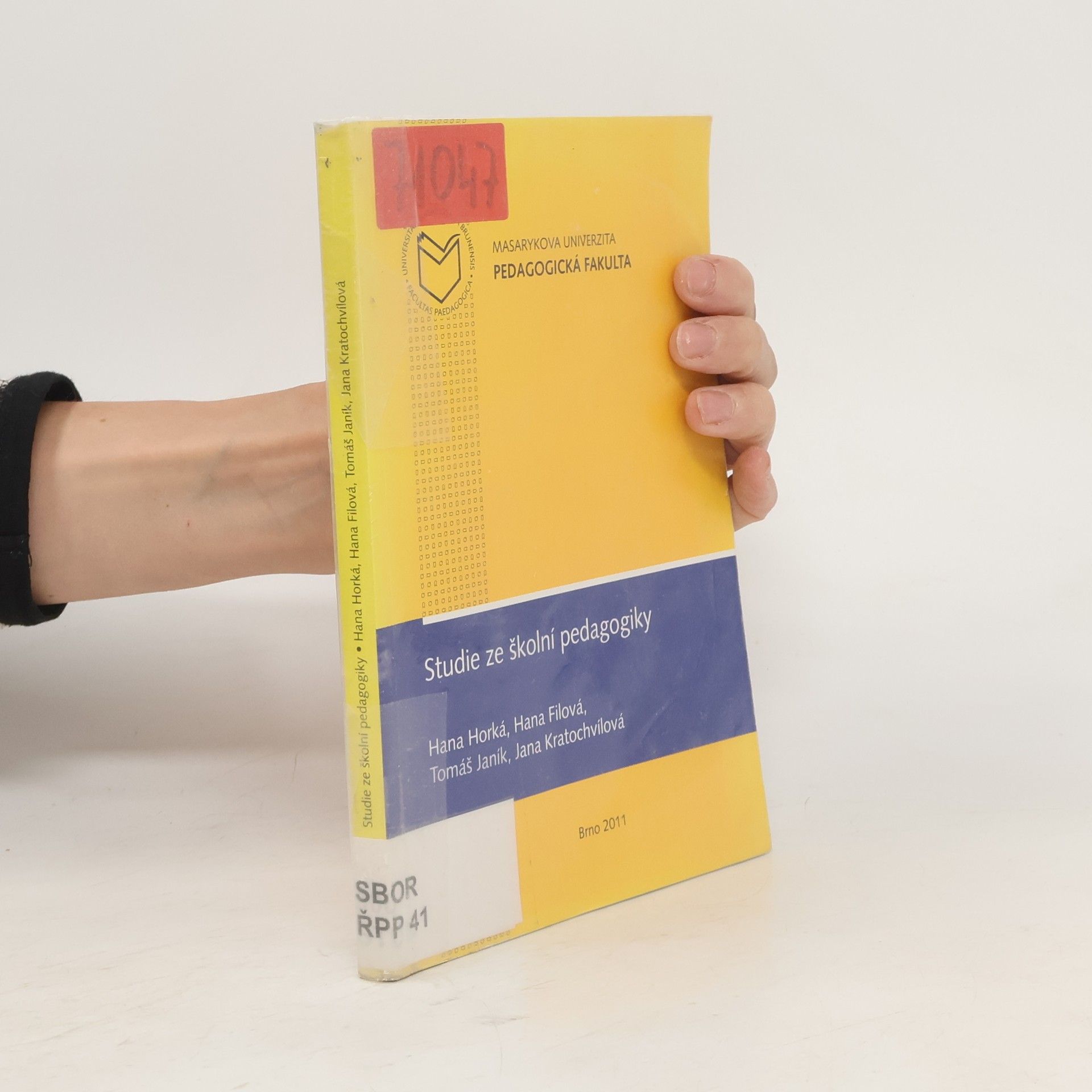 Hana Horká Studie ze školní pedagogiky