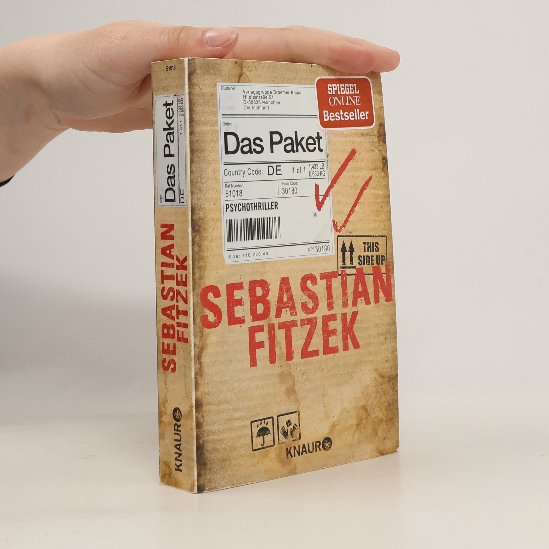 Sebastian Fitzek Das Paket