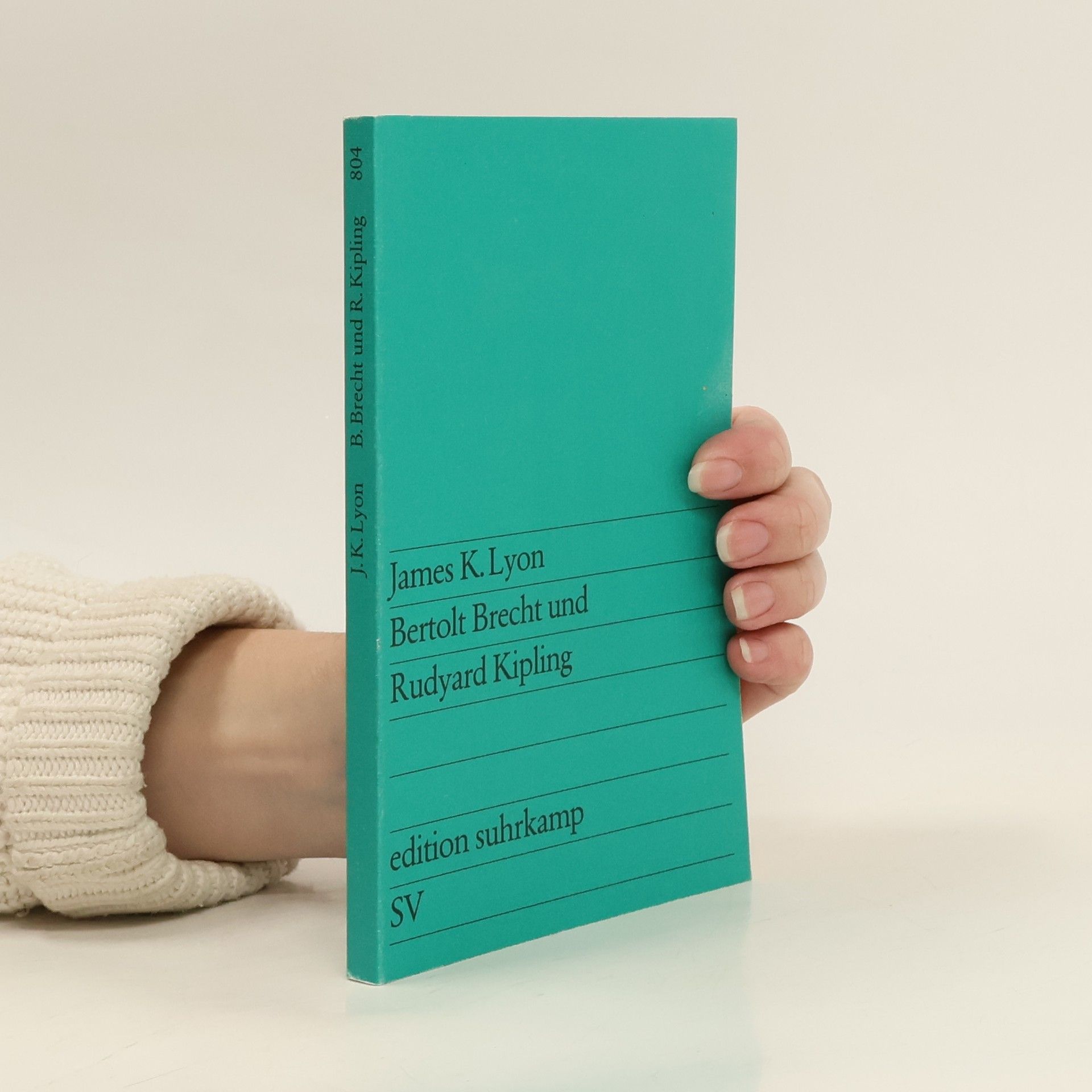James K. Lyon Bertolt Brecht und Rudyard Kipling