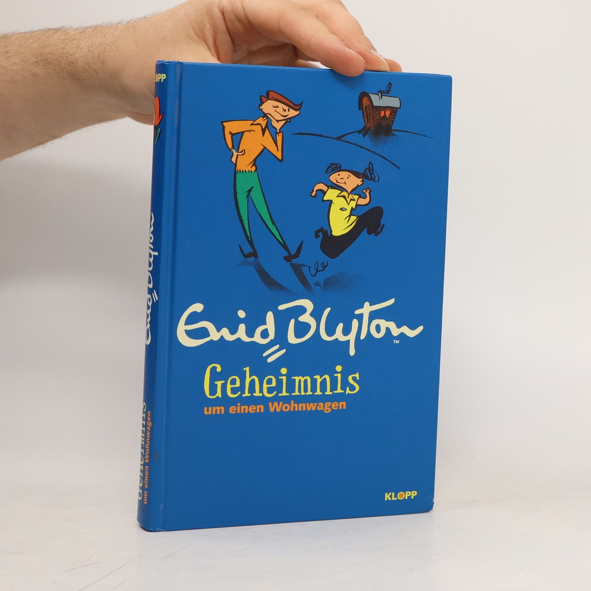 Enid Blyton Geheimnis um einen Wohnwagen