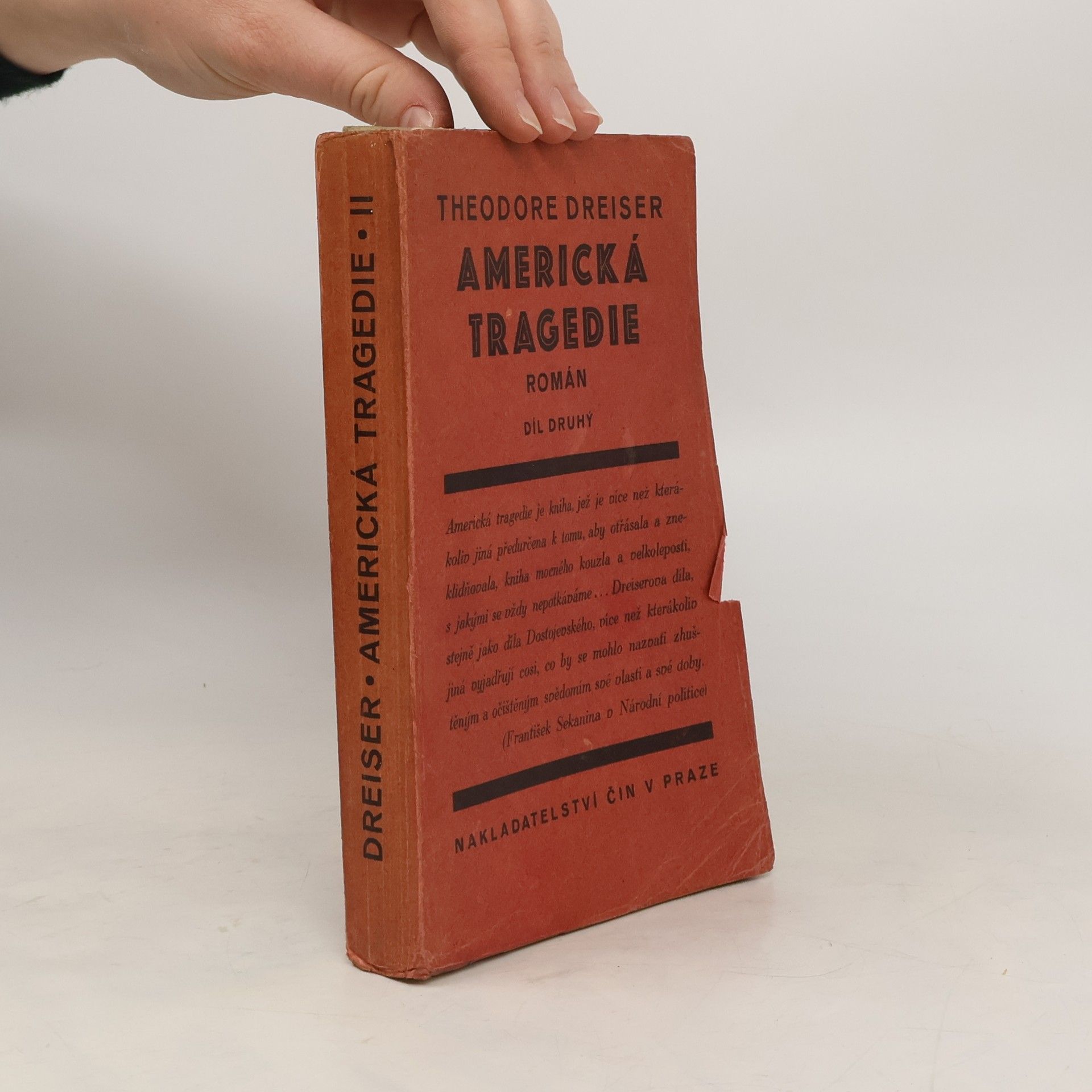 Theodore Dreiser Americká tragedie II