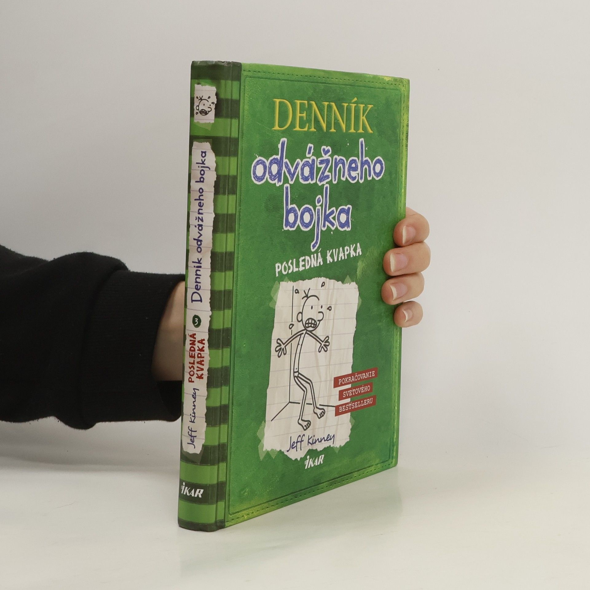 Jeff Kinney Denník odvážného bojka - Posledná kvapka