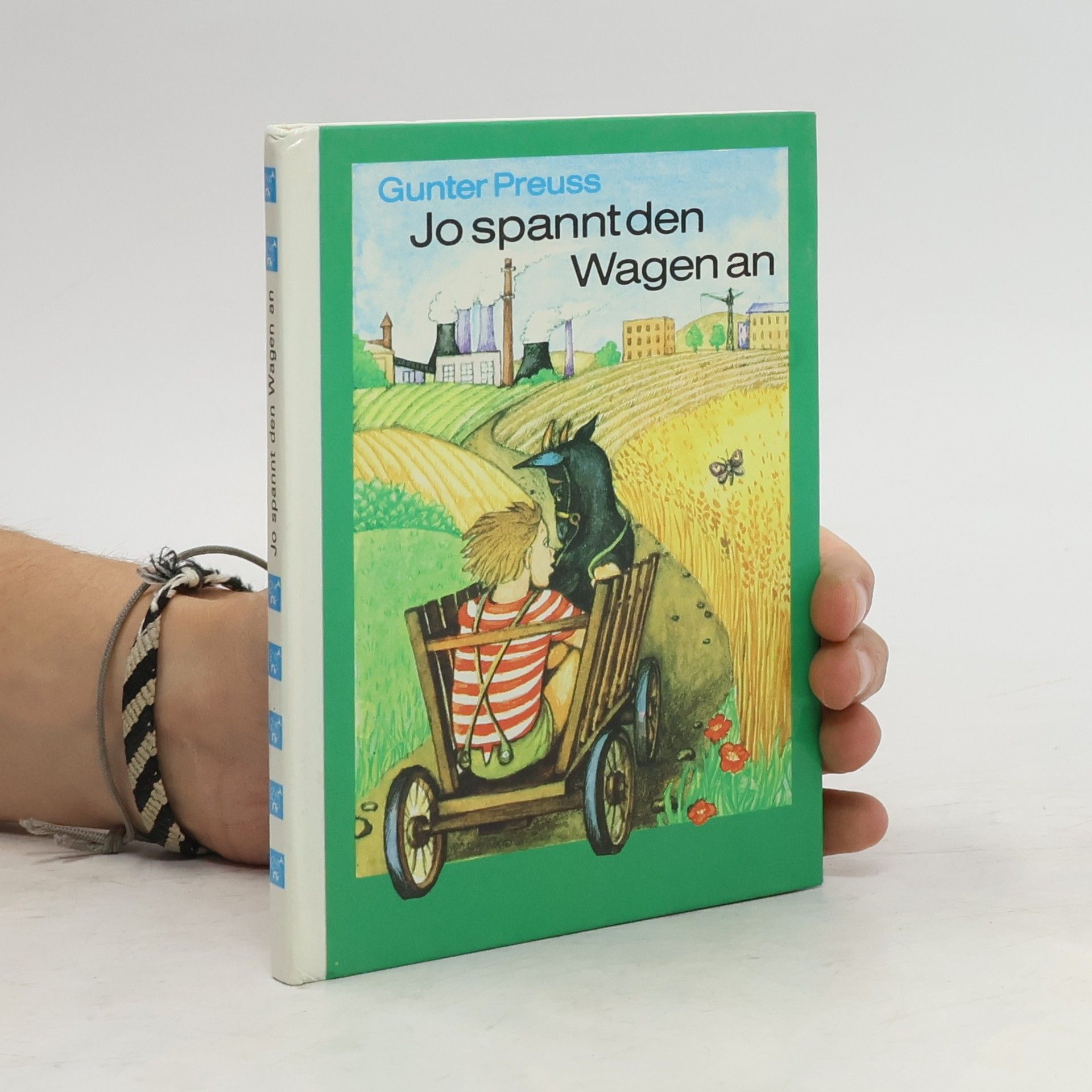 Gunter Preuß Jo spannt den Wagen an