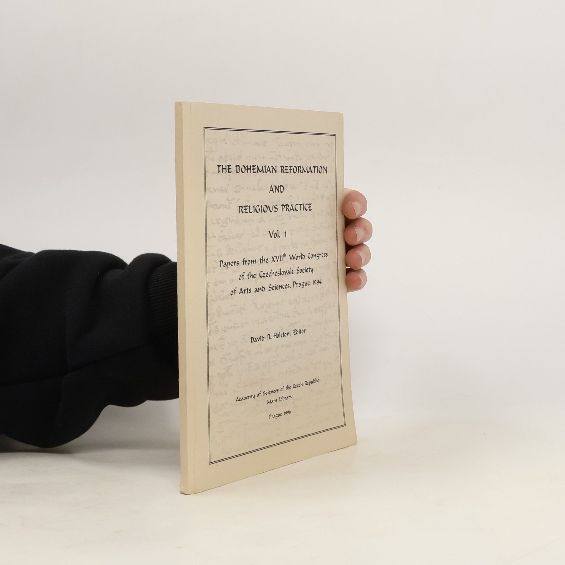David Holeton The Bohemian Reformation and Religious Practice 1