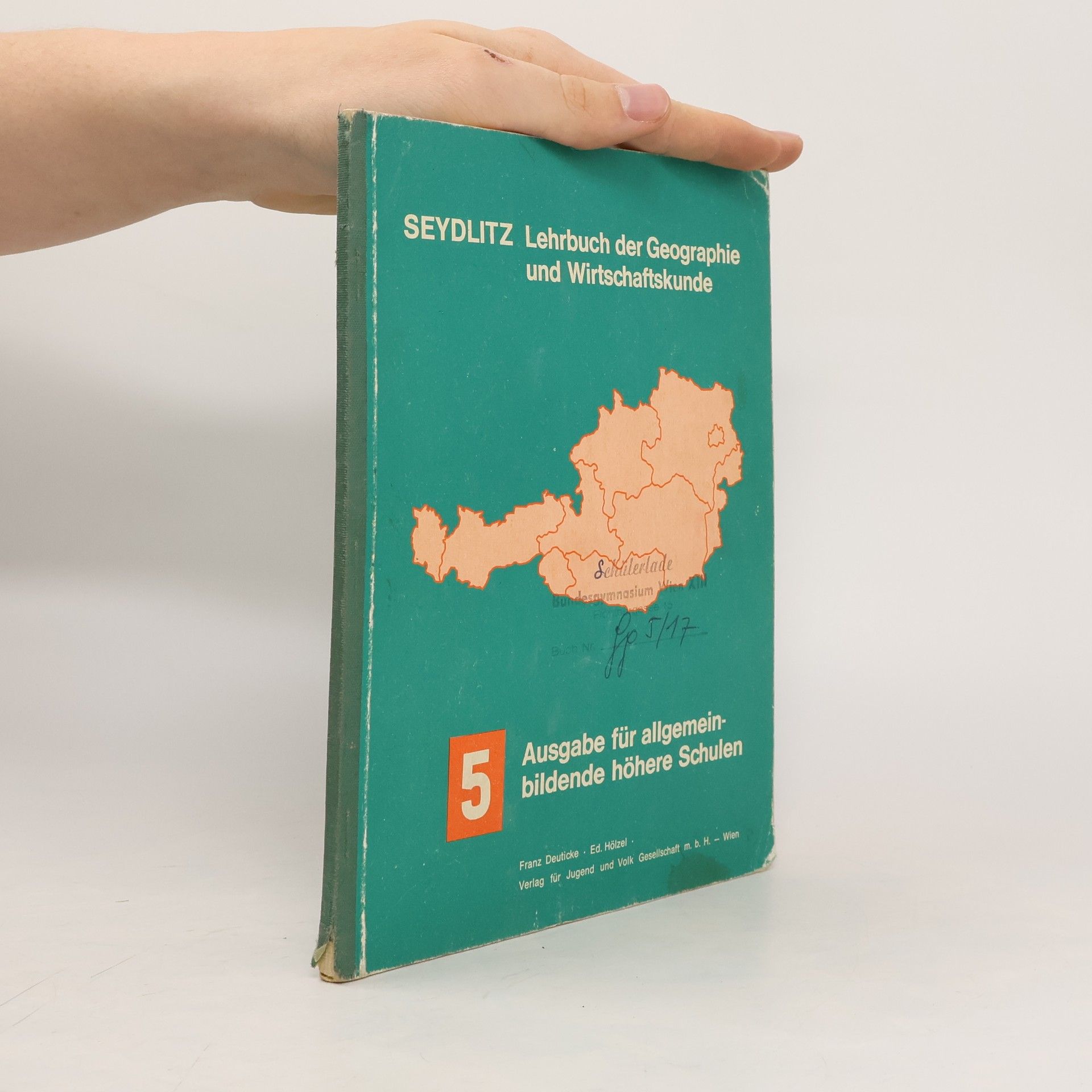 Ernst von Seydlitz Lehrbuch der Geographie und Wirtschaftskunde 5