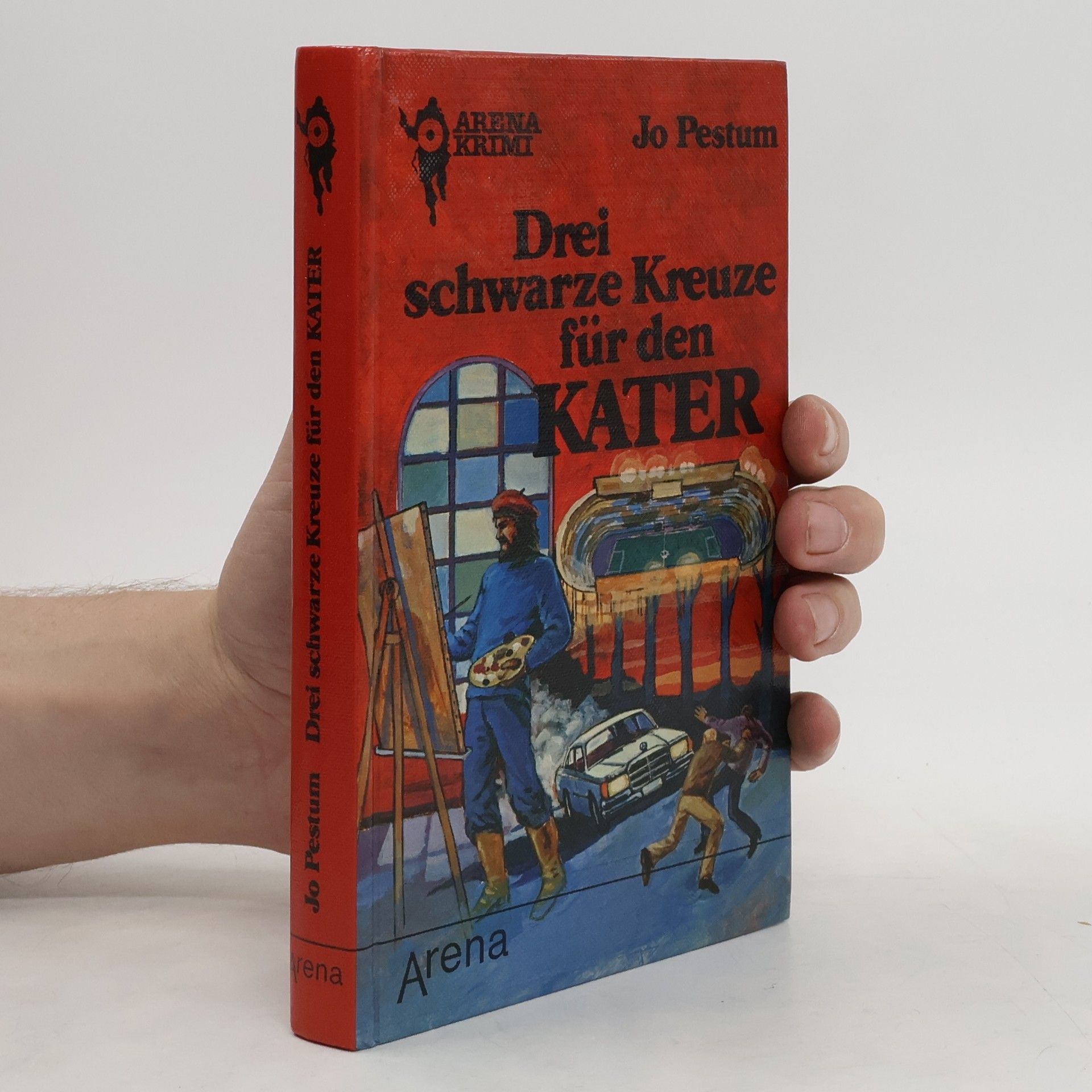 Jo Pestum Drei schwarze Kreuze für den Kater
