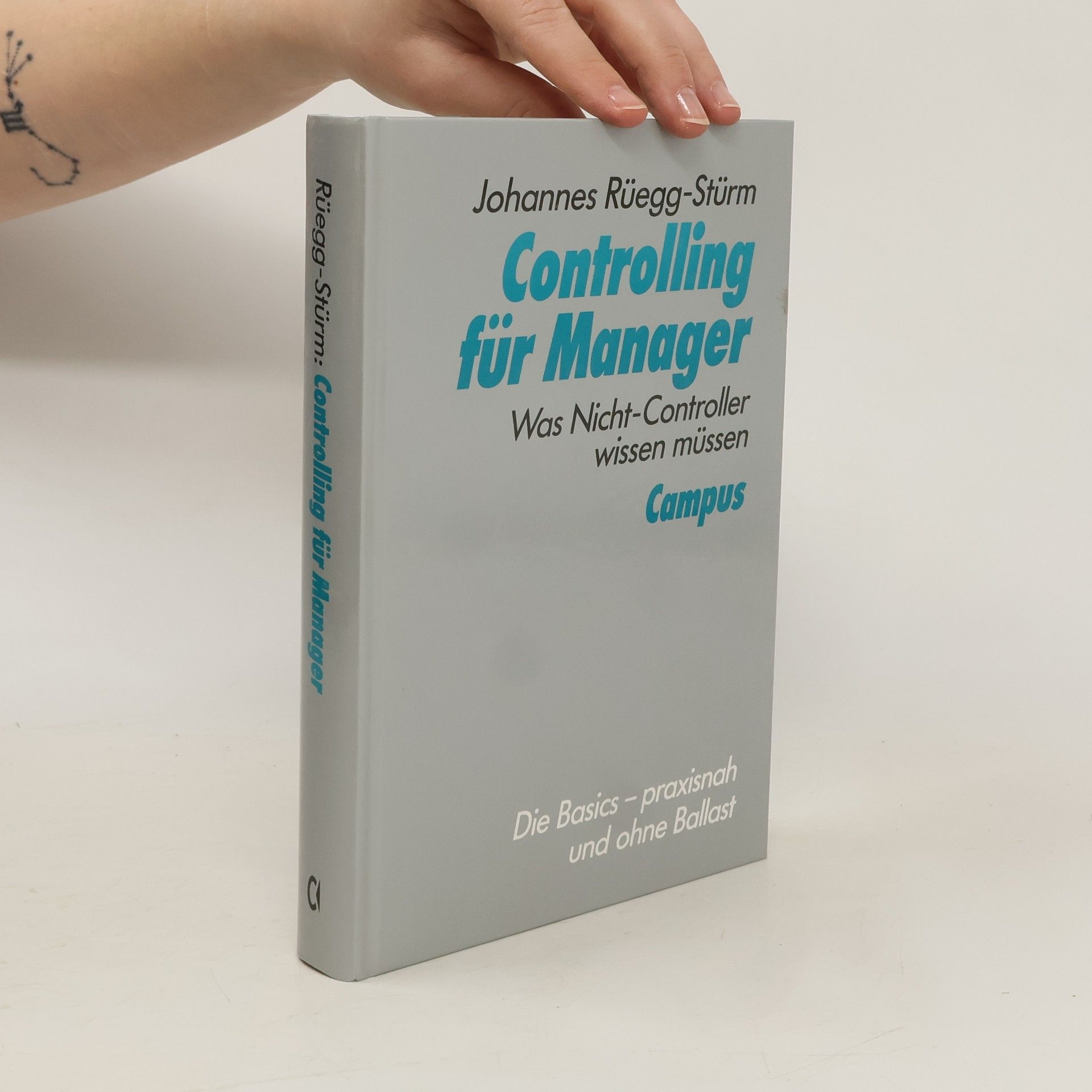 Johannes Rüegg-Stürm Controlling für Manager