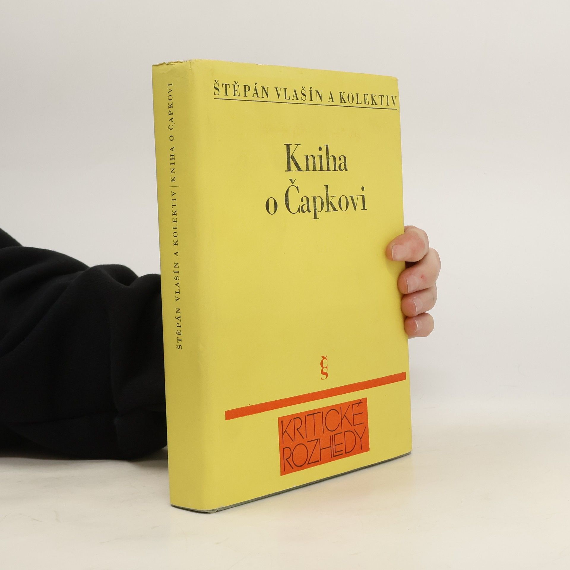Štěpán Vlašín Kniha o Čapkovi