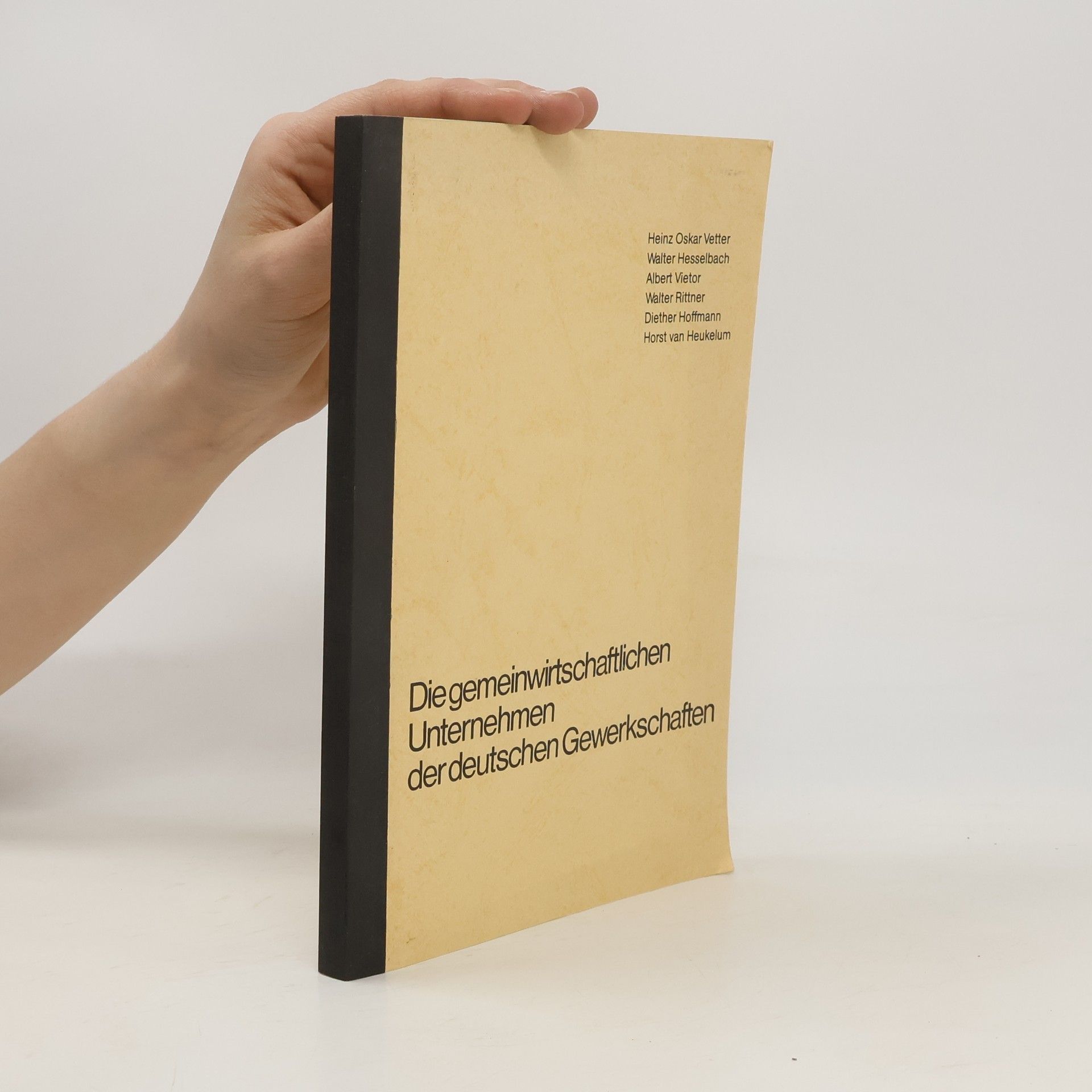 Kolektiv autorů Die gemeinwirtschaftlichen Unternehmen der deutschen Gewerkschaften