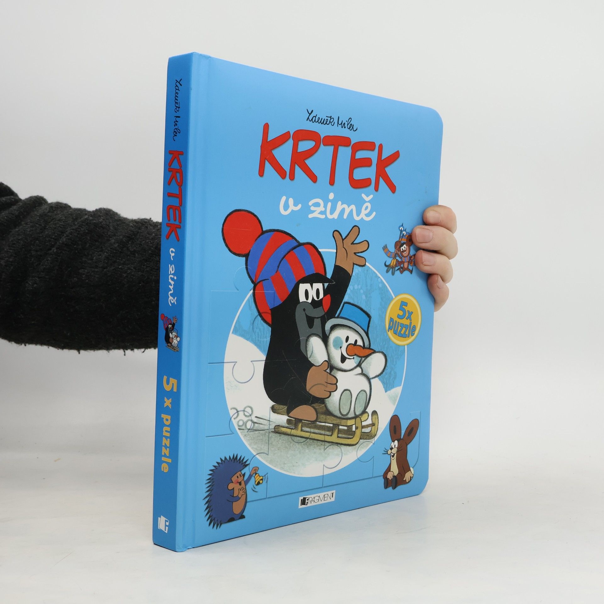 Zdeněk Miler Krtek v zimě (puzzle uvnitř)