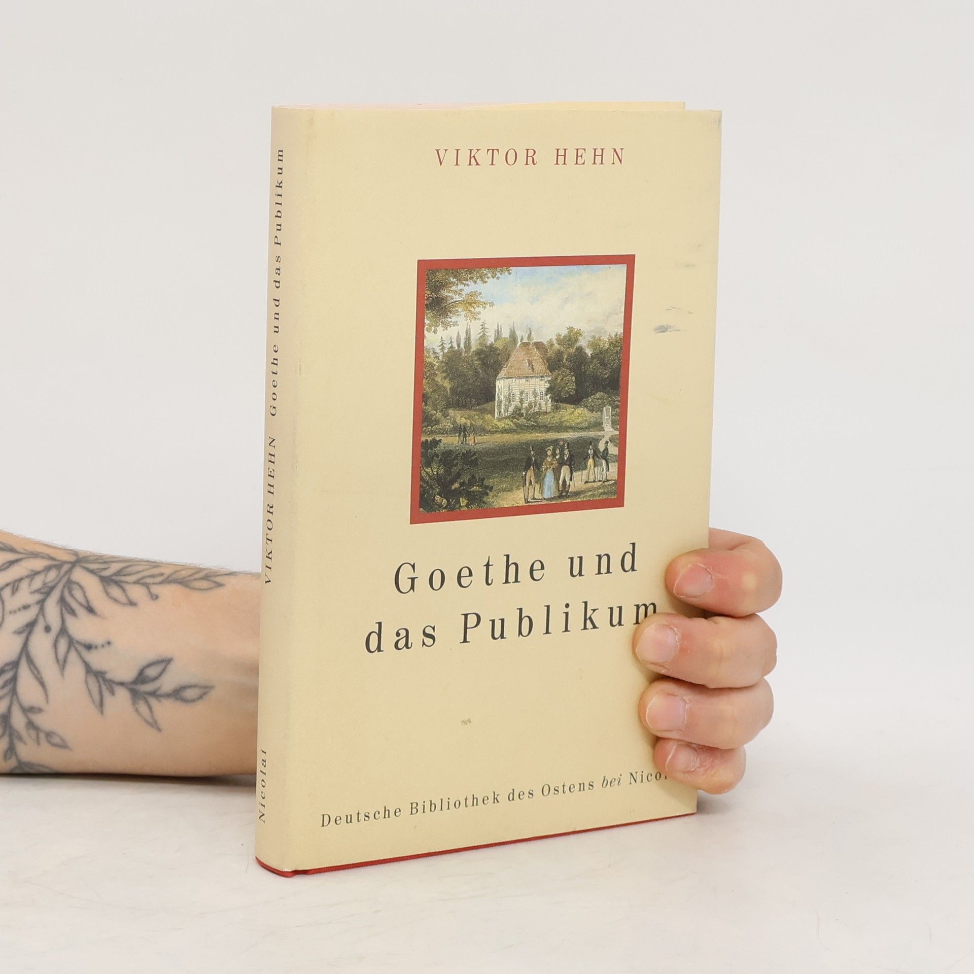 Victor Hehn Goethe und das Publikum
