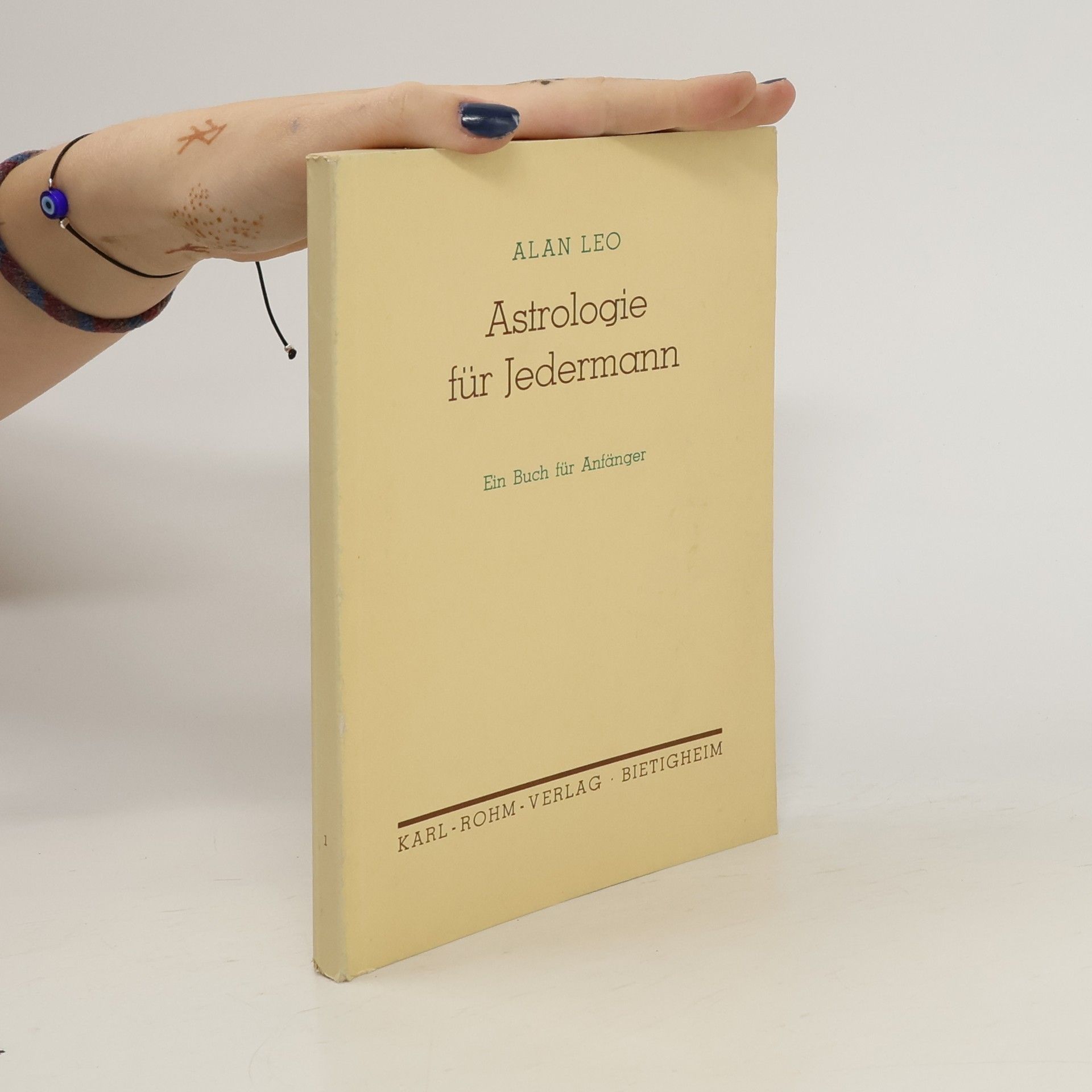 Alan Leo Astrologie für Jedermann
