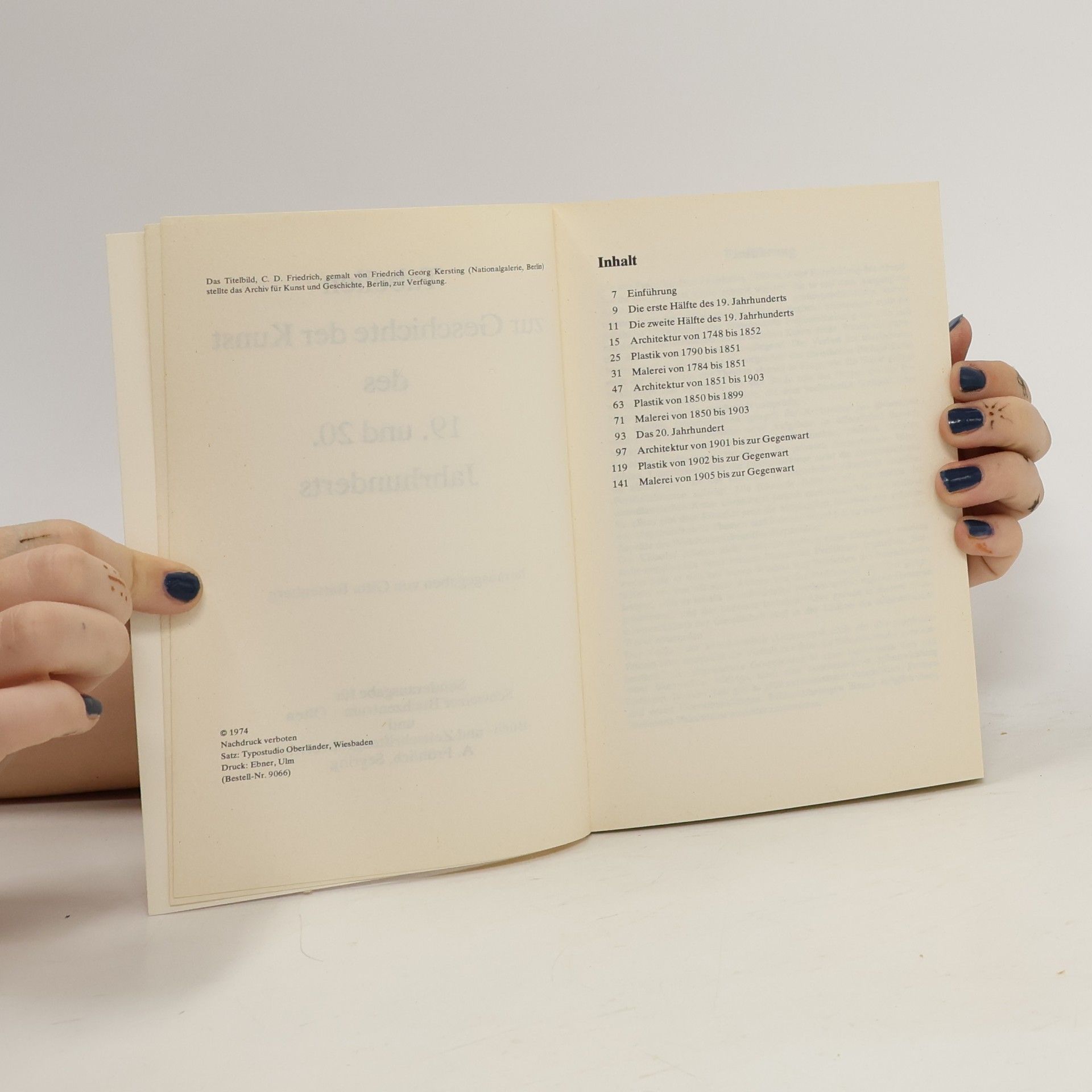 Autorenkollektiv Tabellen zur Geschichte der Kunst des 19./20.