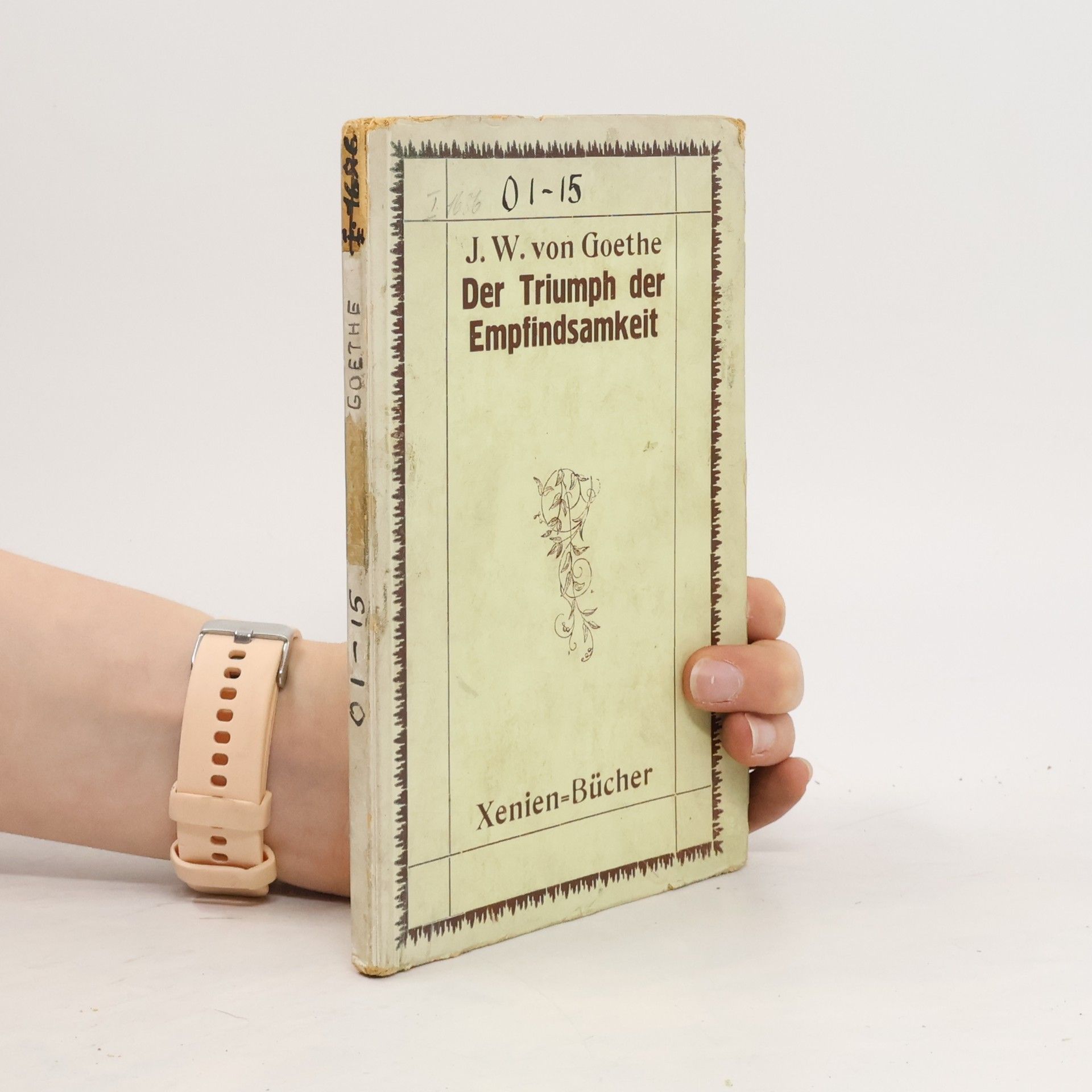 Johann Wolfgang von Goethe Der Triumph der Empfindsamkeit