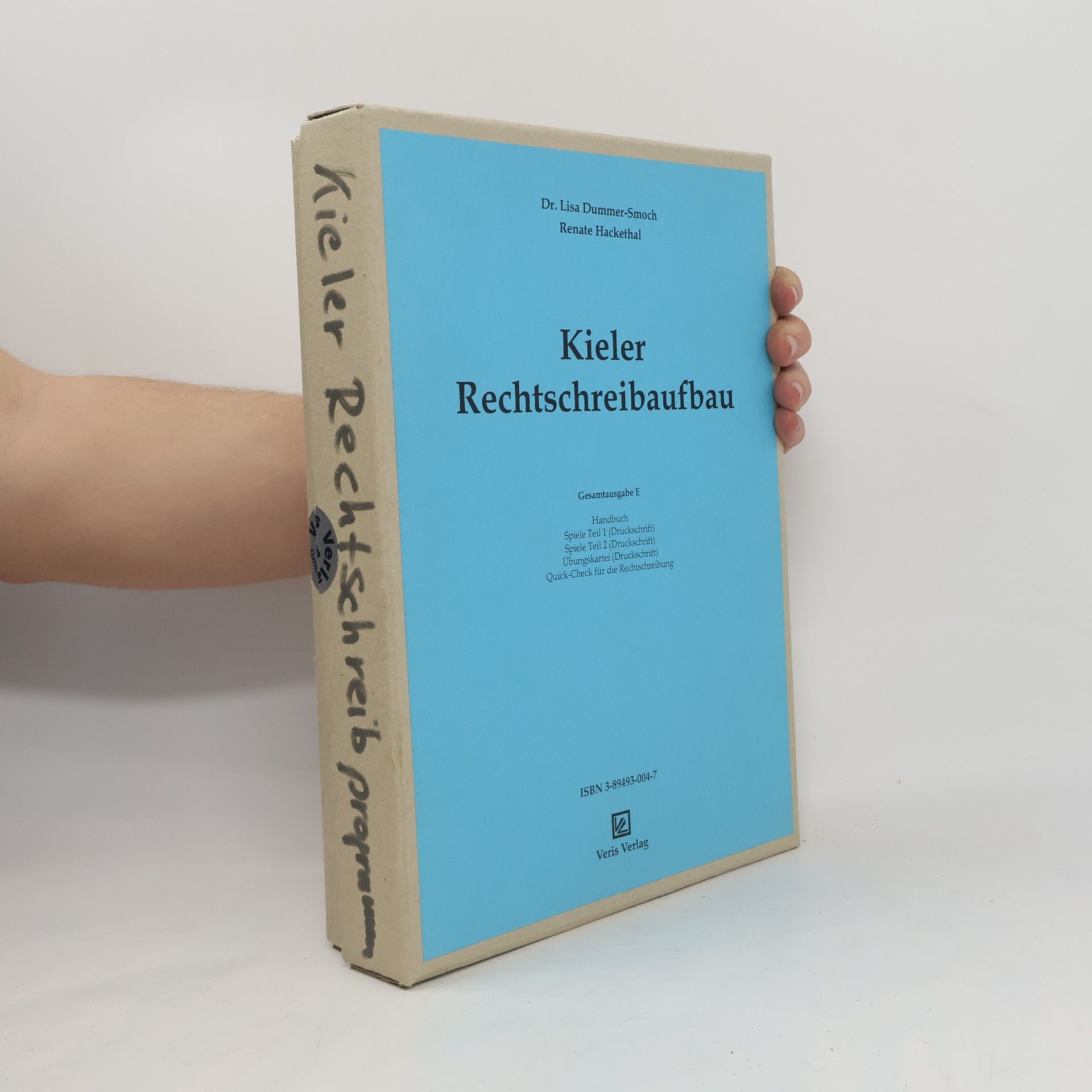 Lisa Dummer Smoch Kieler Rechtschreibaufbau