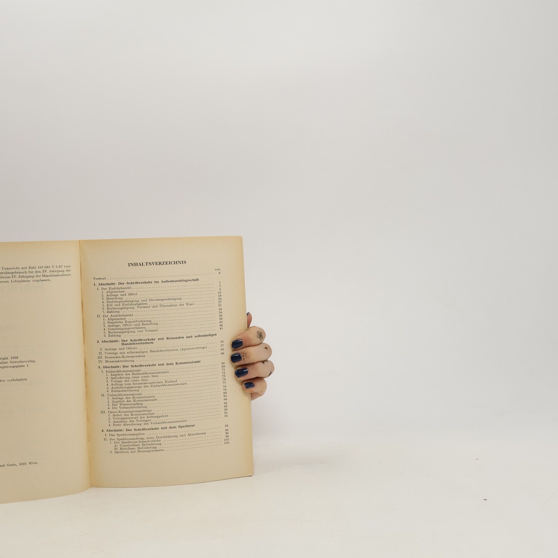 kolektiv Kaufmännischer Schriftverkehr III.