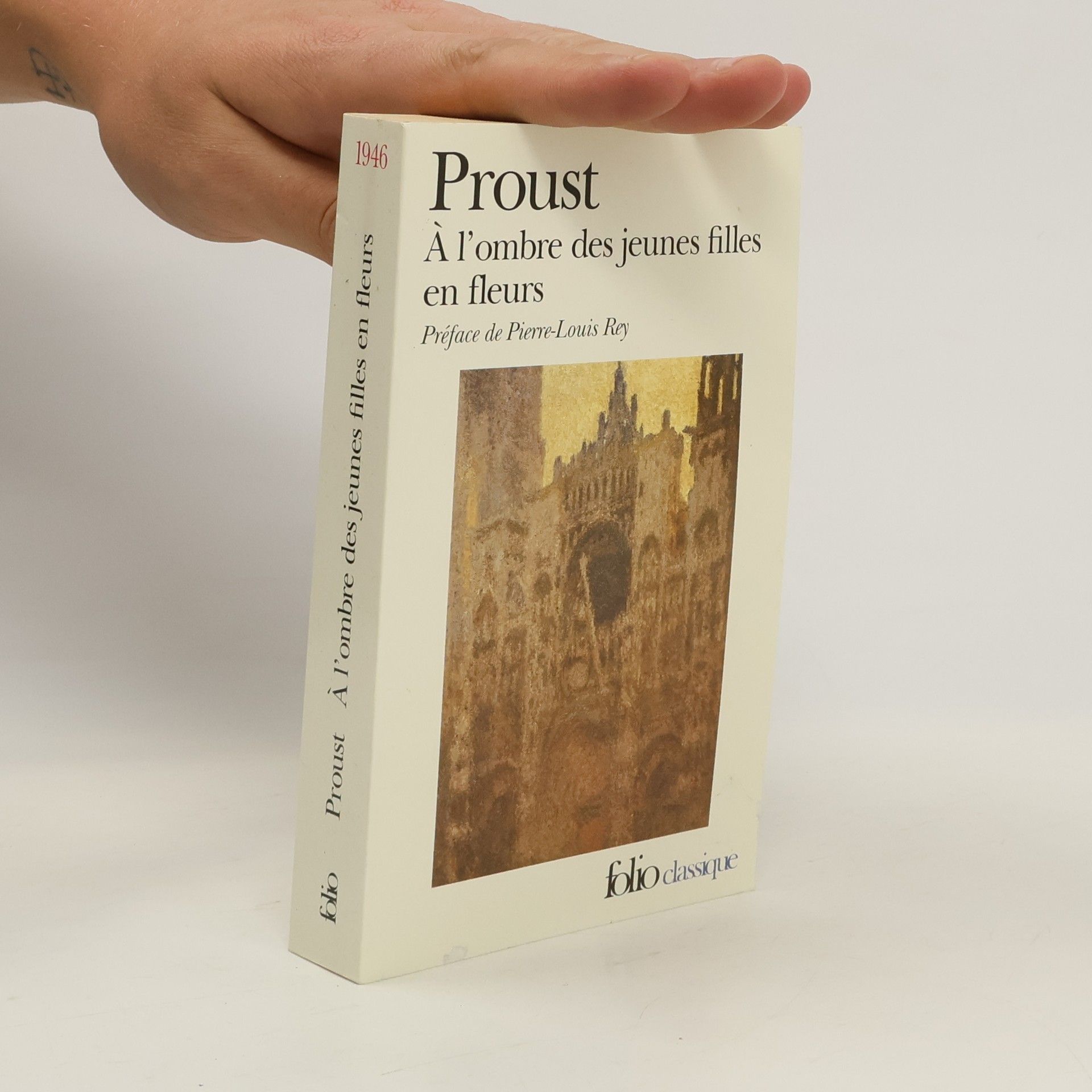 Marcel Proust A l'ombre des jeunes filles en fleur. Im Schatten junger Mädchenblüte, französische Ausgabe
