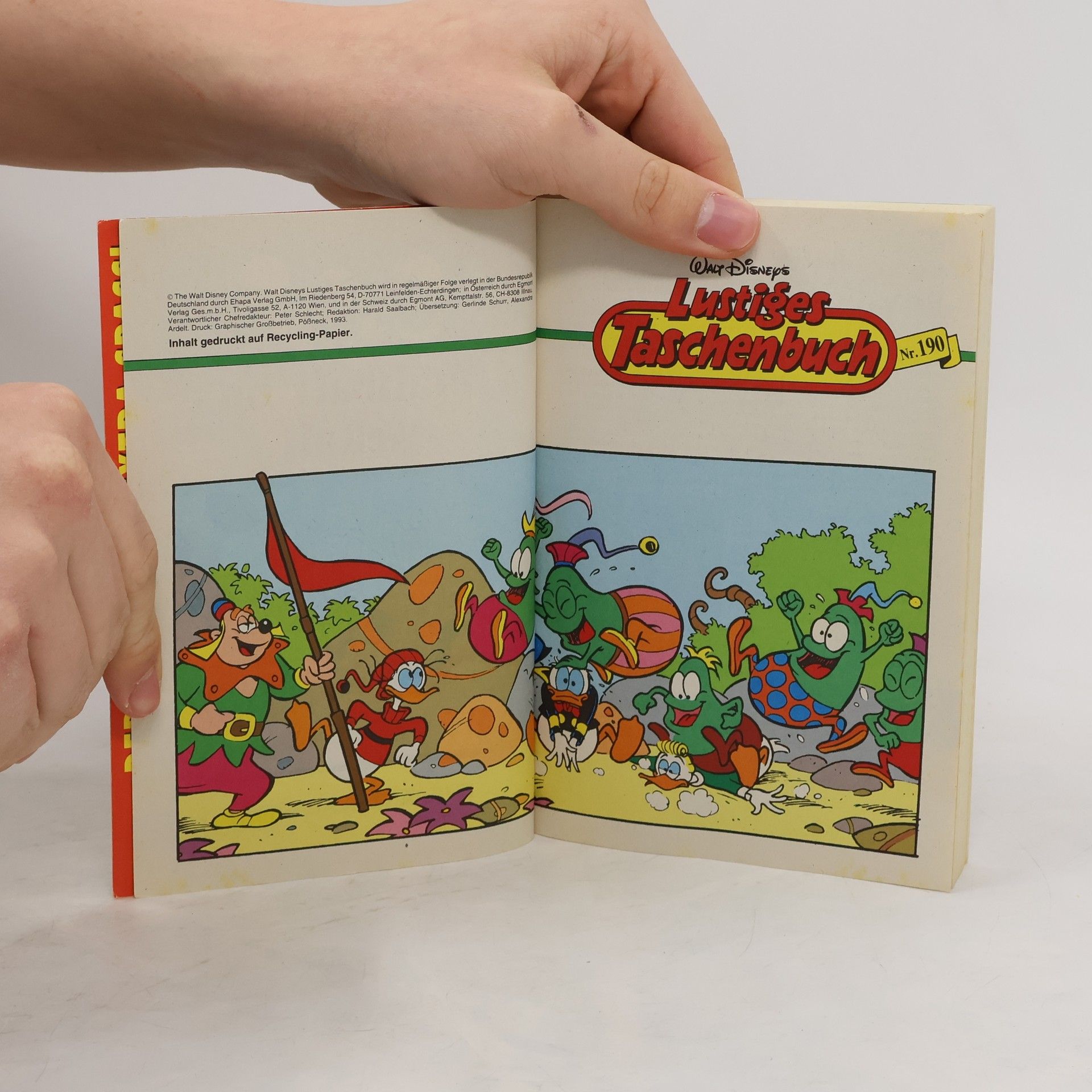 Collectif d'auteurs Lustiges Taschenbuch 190. Prallball im Weltall